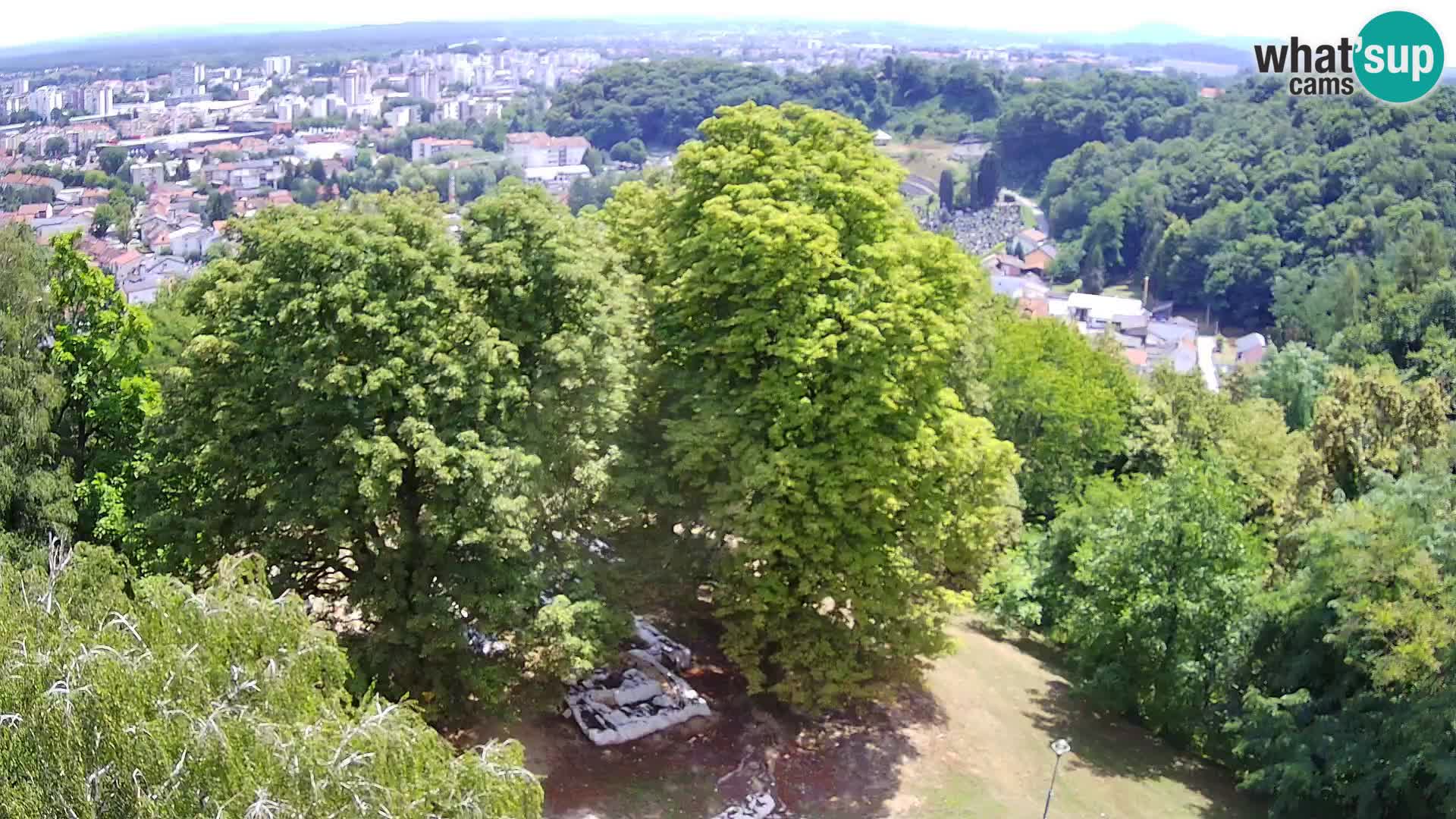 Webcam Castillo Dubovac Karlovac – Vista en directo del histórico castillo