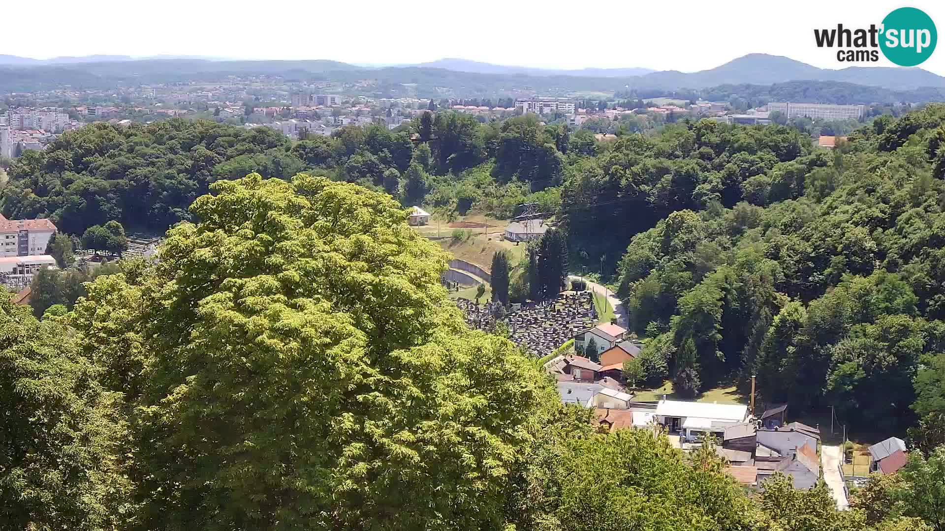 Web kamera Karlovac – Dvorac Dubovac uživo