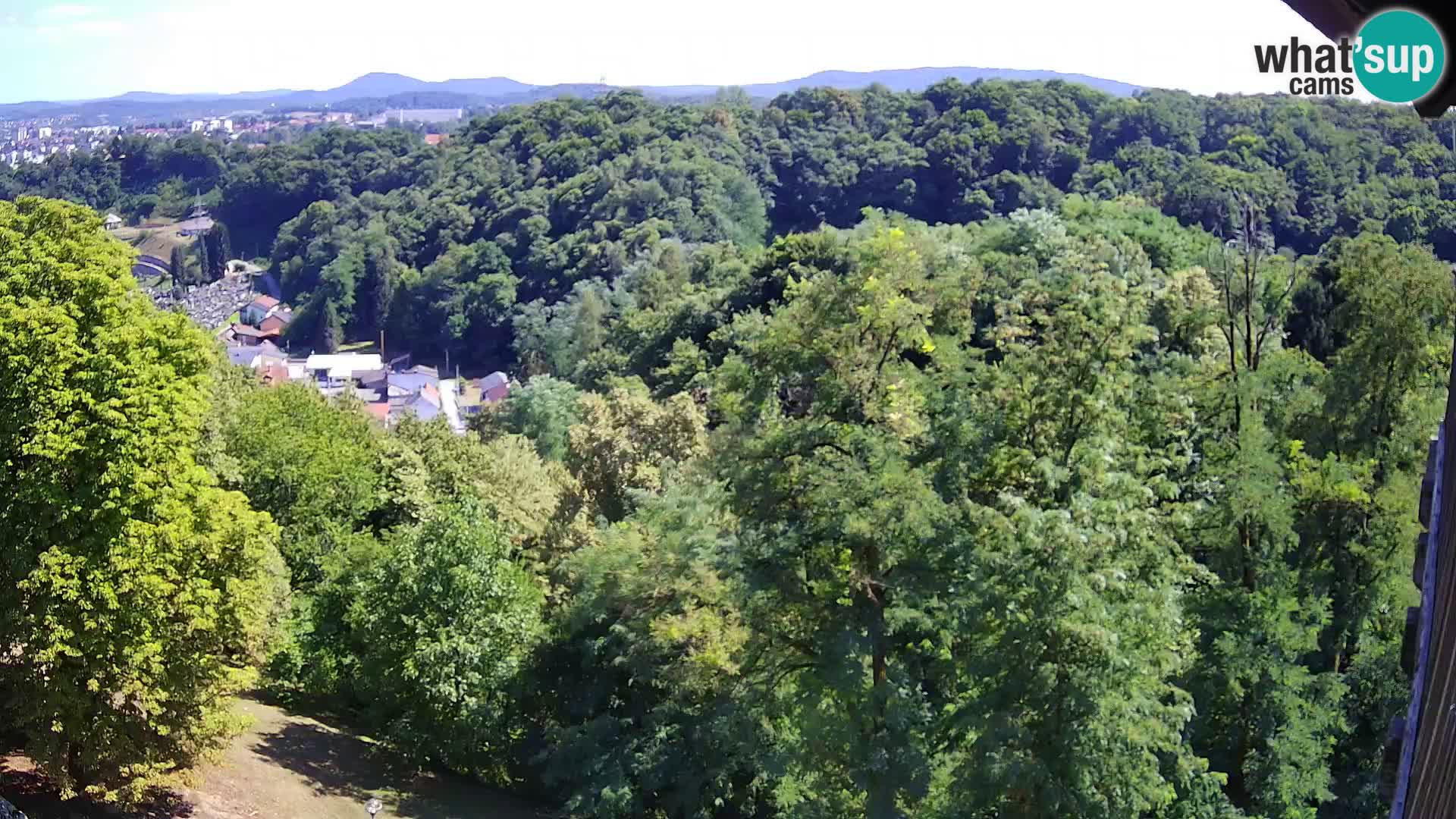 Web kamera Karlovac – Dvorac Dubovac uživo