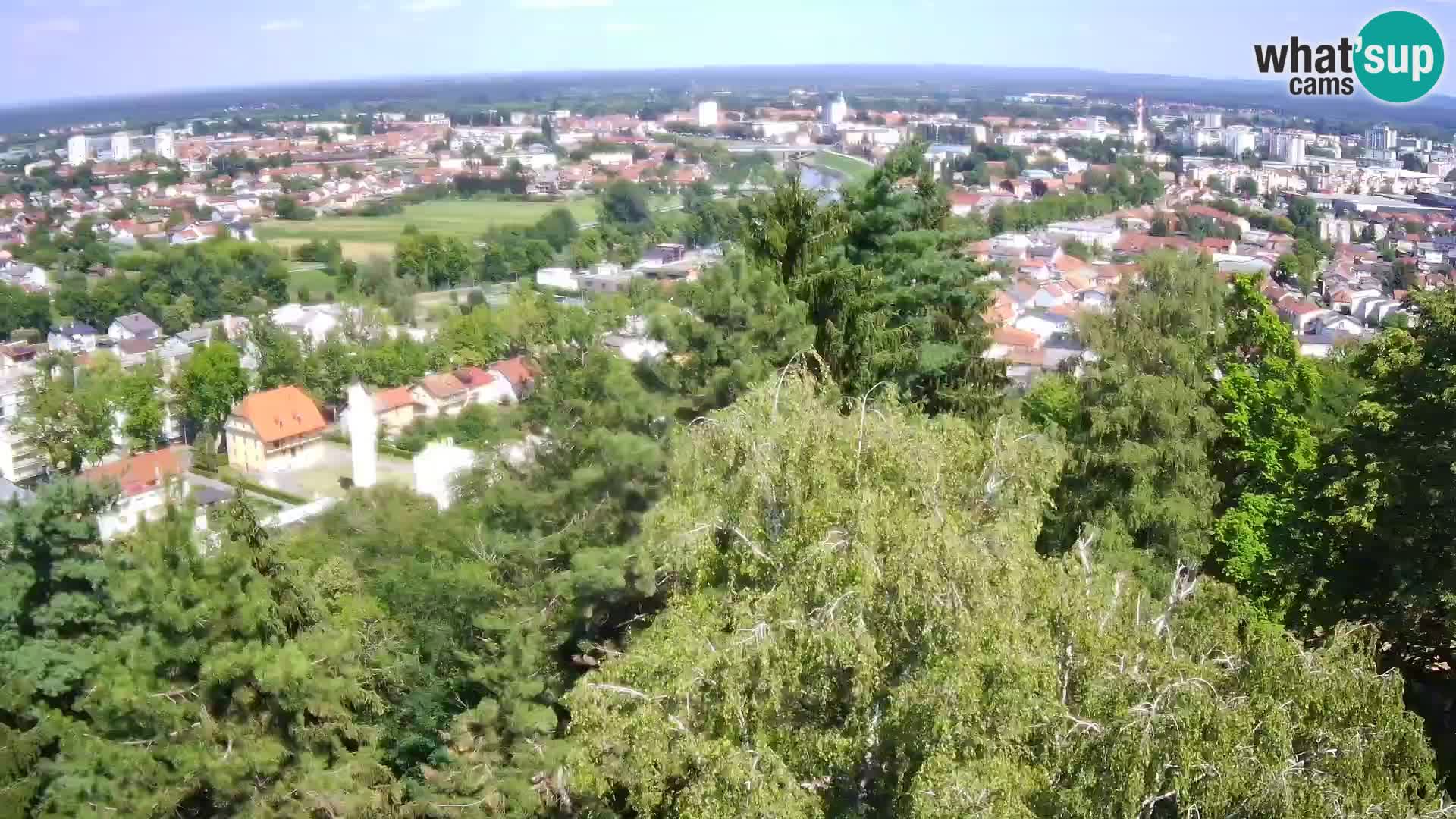 Web kamera Karlovac – Dvorac Dubovac uživo
