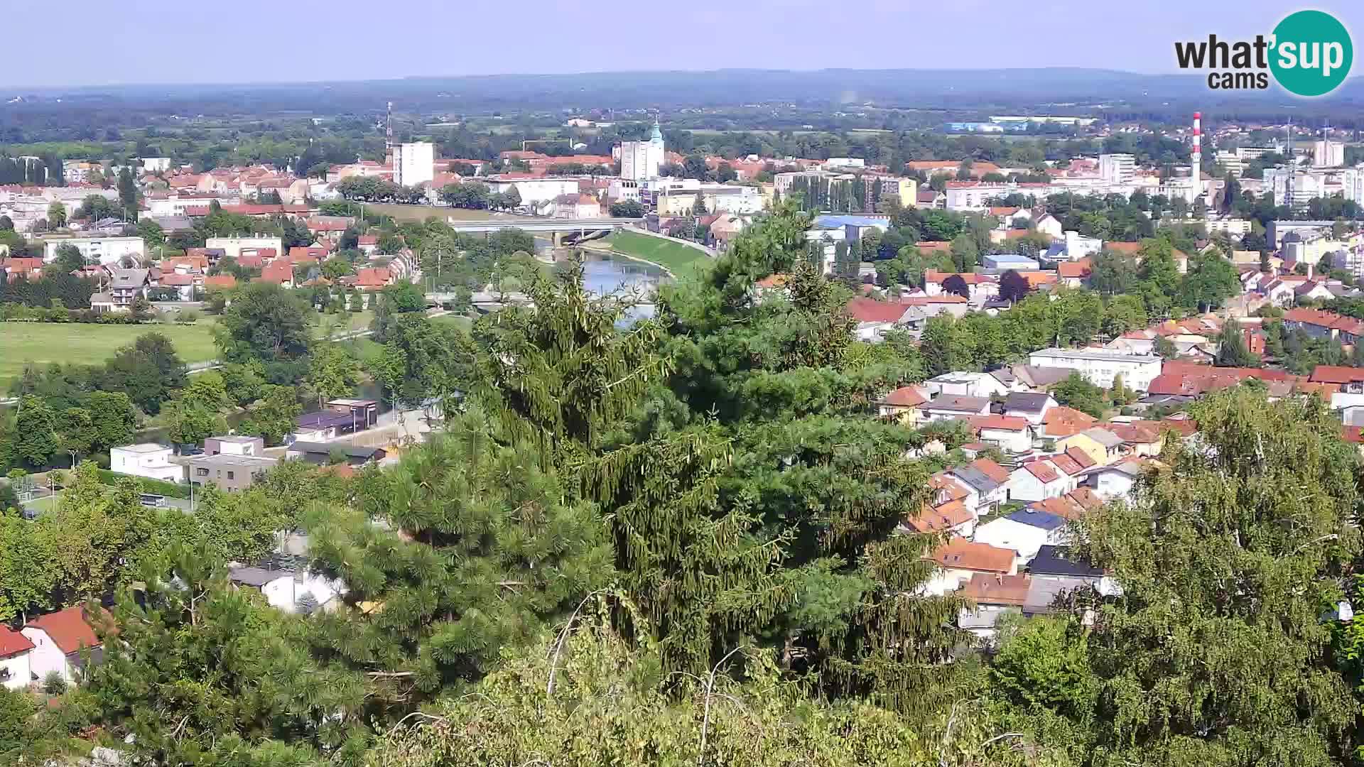 Web kamera Karlovac – Dvorac Dubovac uživo