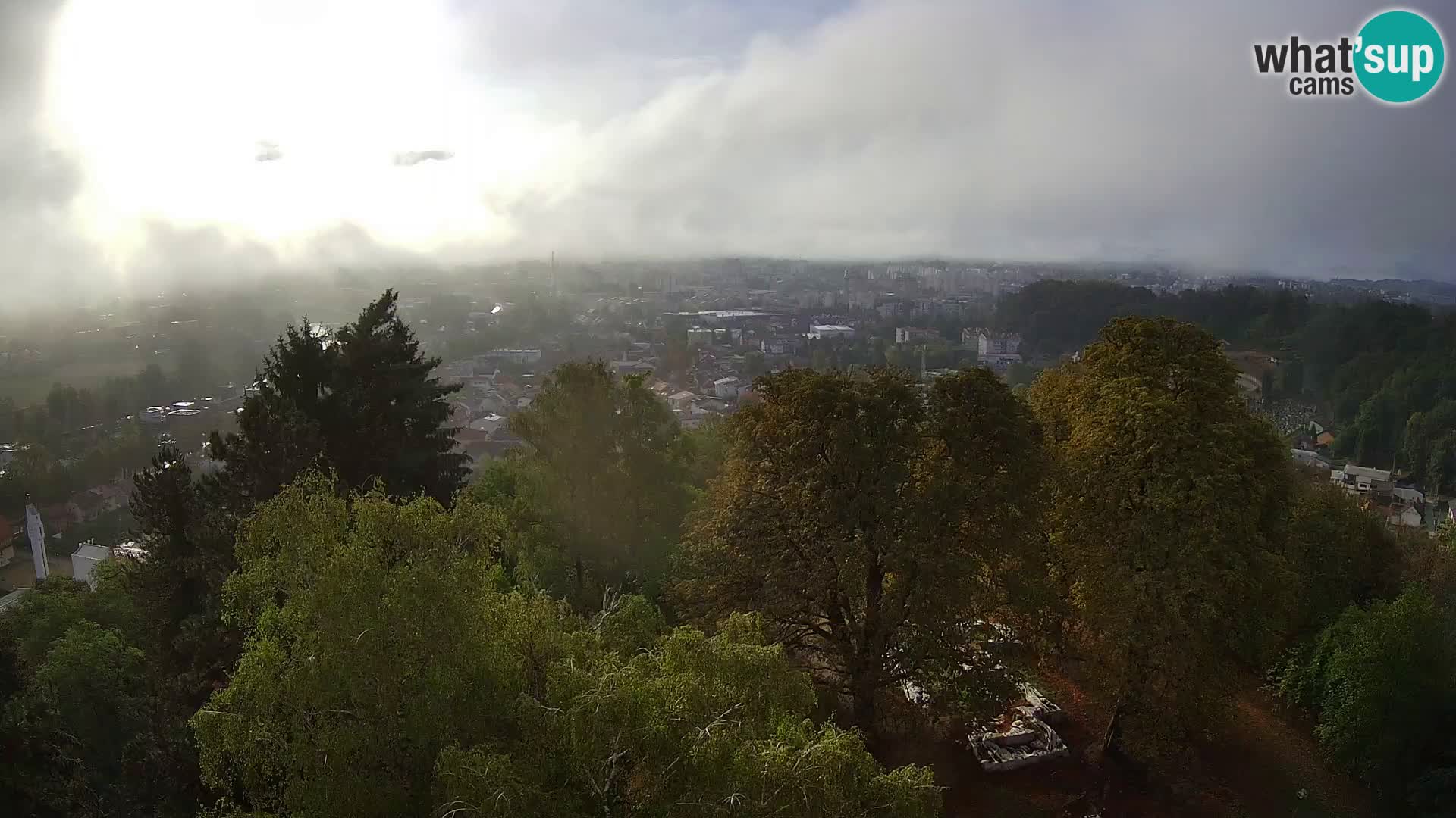 Webcam Karlovac Château Dubovac – Vue en direct de ce monument historique