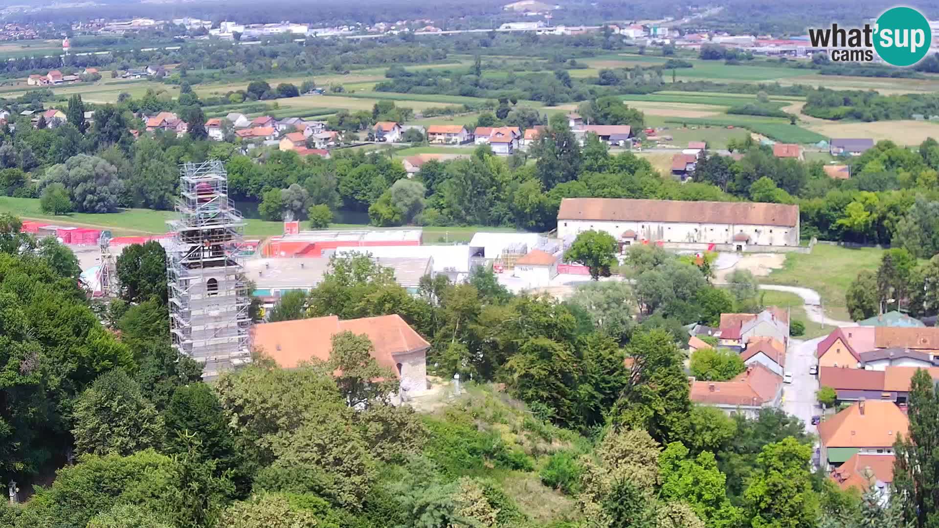 Webcam Karlovac Dubovac Castle – Live View of Karlovac’s Historic Landmark