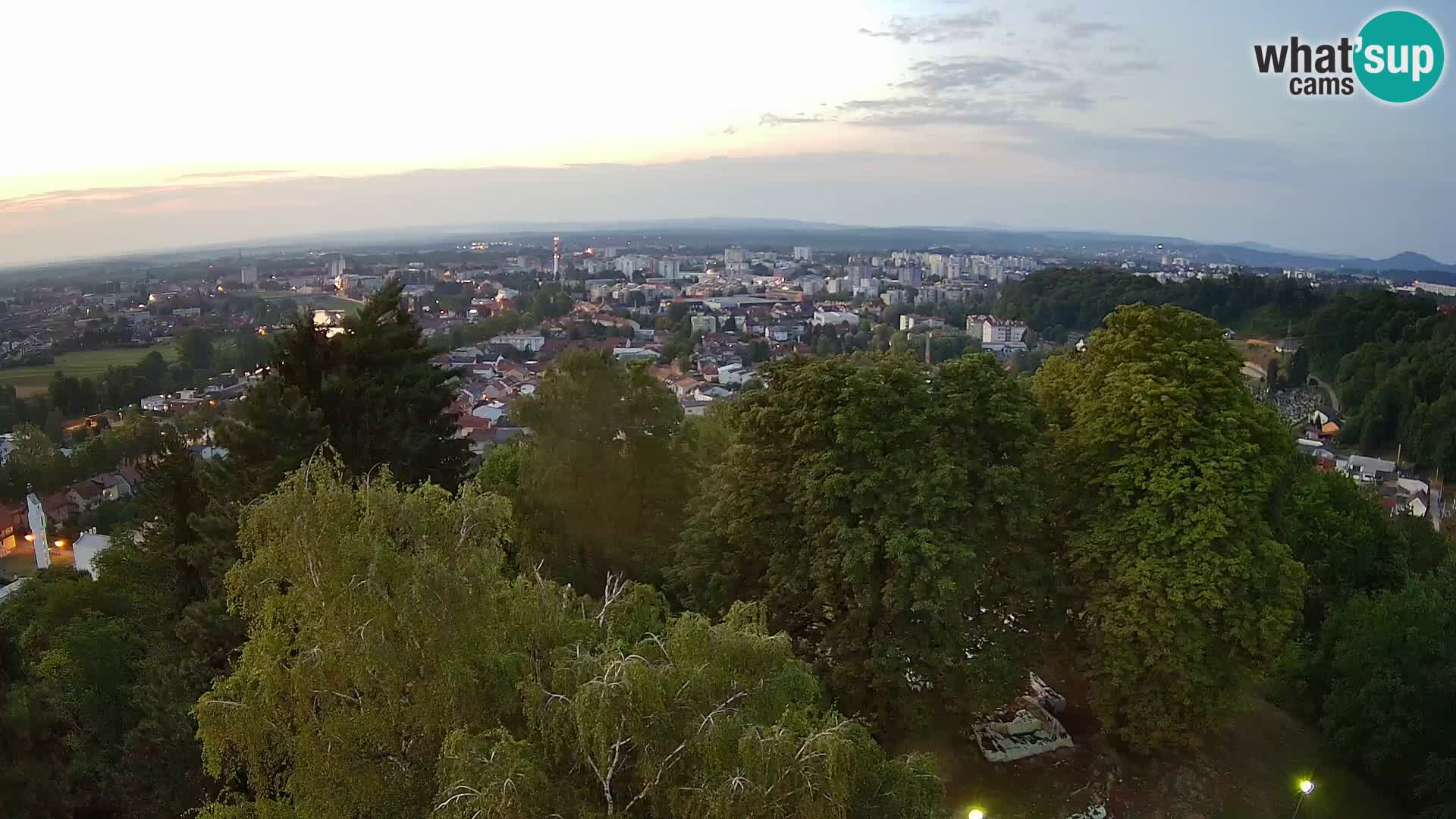 Web kamera Karlovac – Dvorac Dubovac uživo