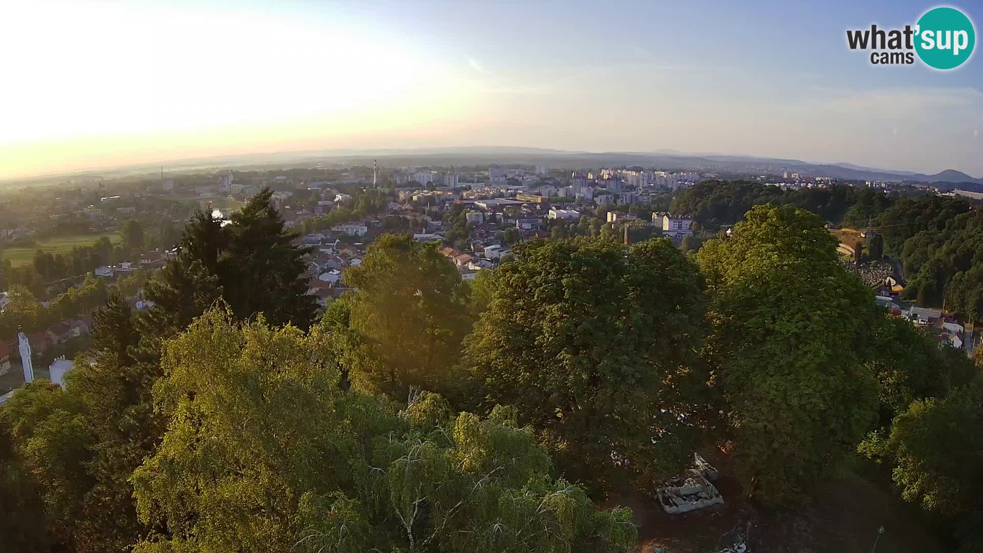 Webcam Karlovac Dubovac Castle – Live View of Karlovac’s Historic Landmark