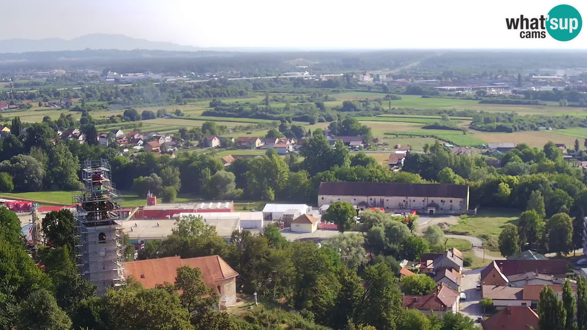 Webcam Karlovac Dubovac Castle – Live View of Karlovac’s Historic Landmark