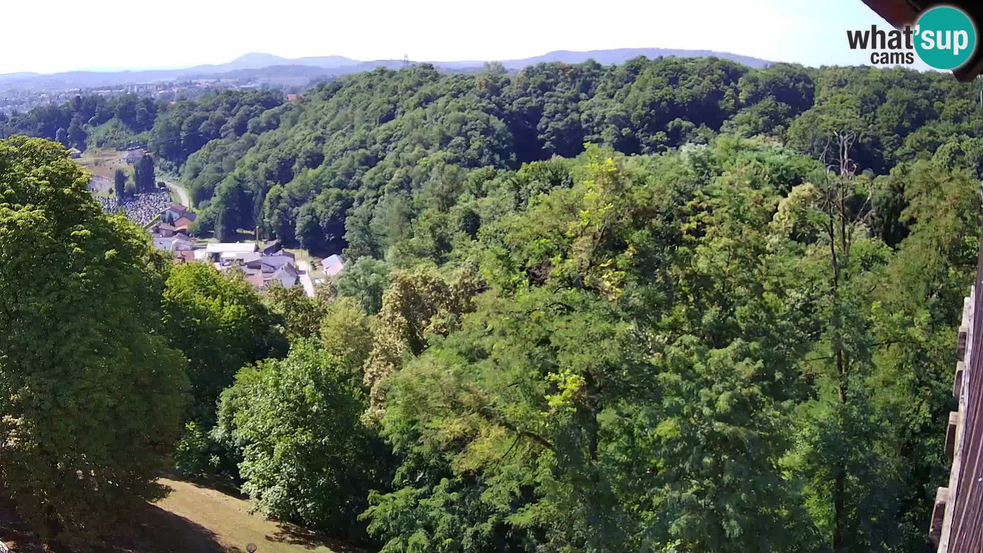 Web kamera Karlovac – Dvorac Dubovac uživo