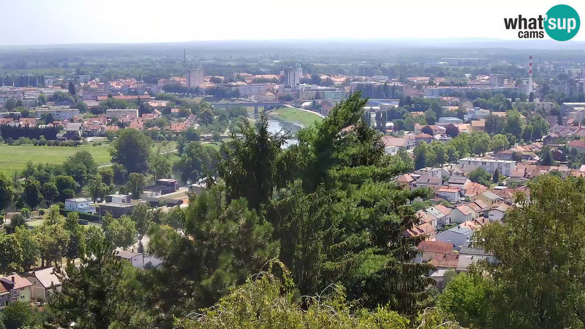 Webcam Karlovac Château Dubovac – Vue en direct de ce monument historique