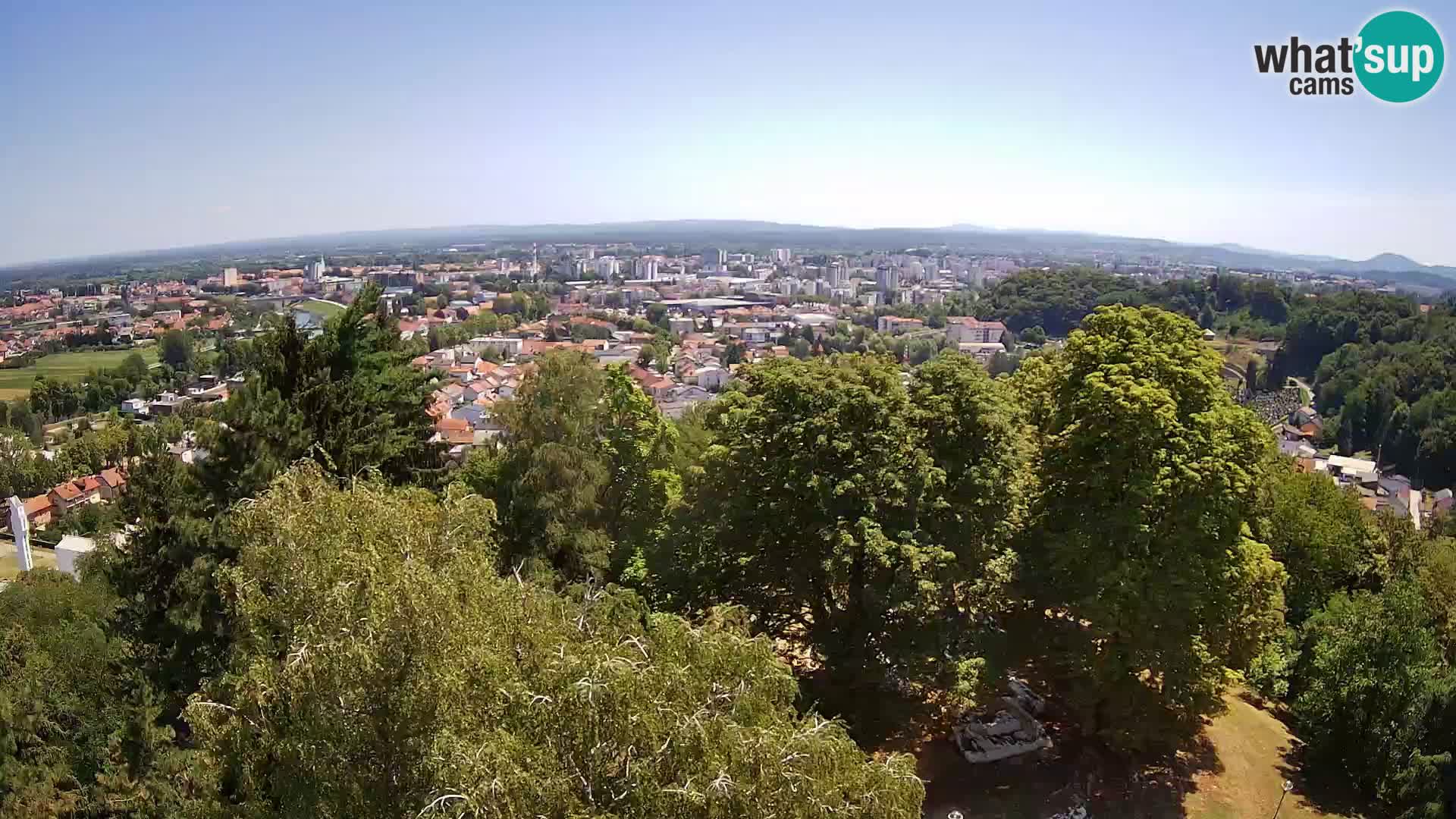 Webcam Karlovac Dubovac Castle – Live View of Karlovac’s Historic Landmark