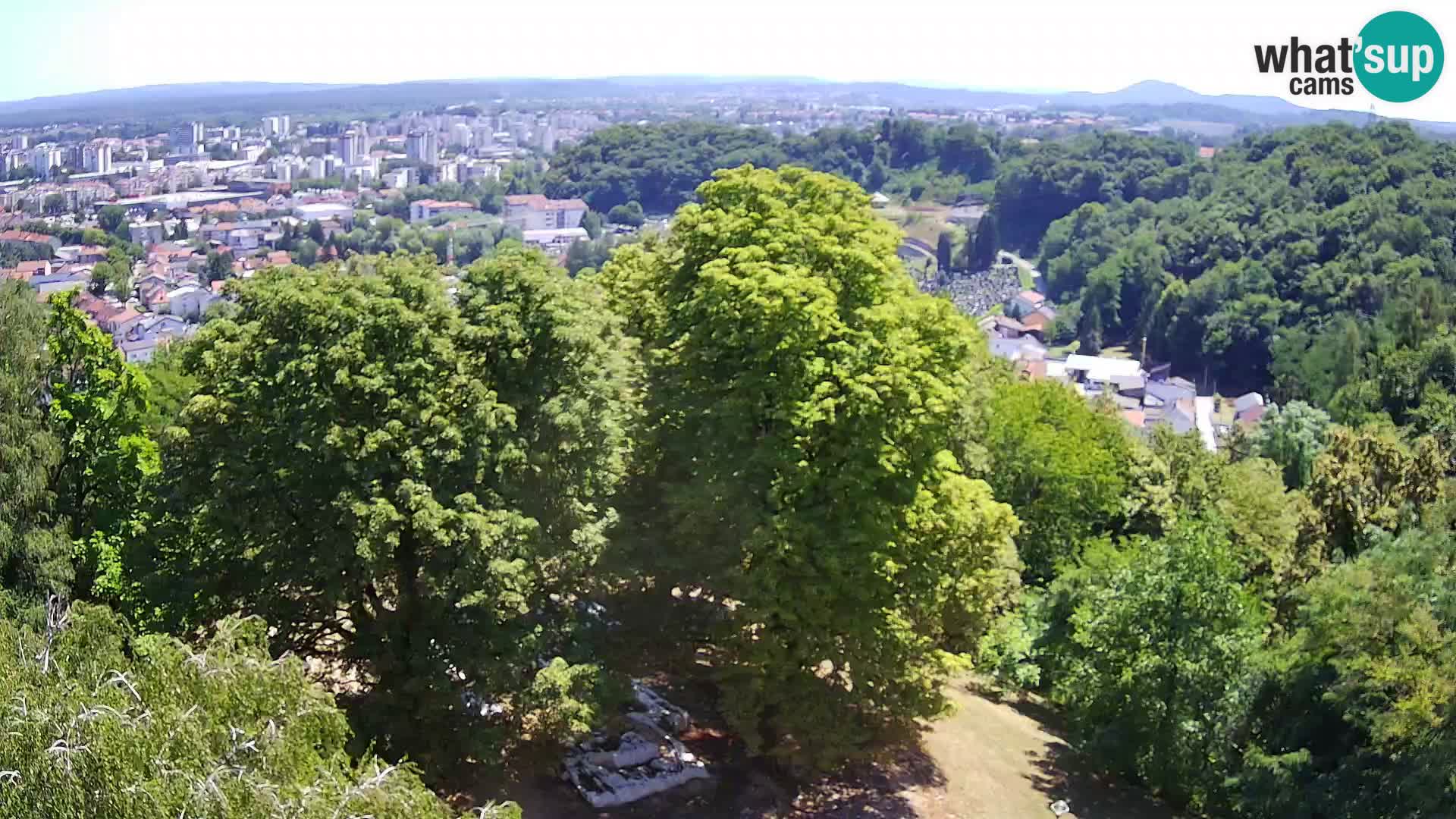 Webcam Karlovac Dubovac Castle – Live View of Karlovac’s Historic Landmark