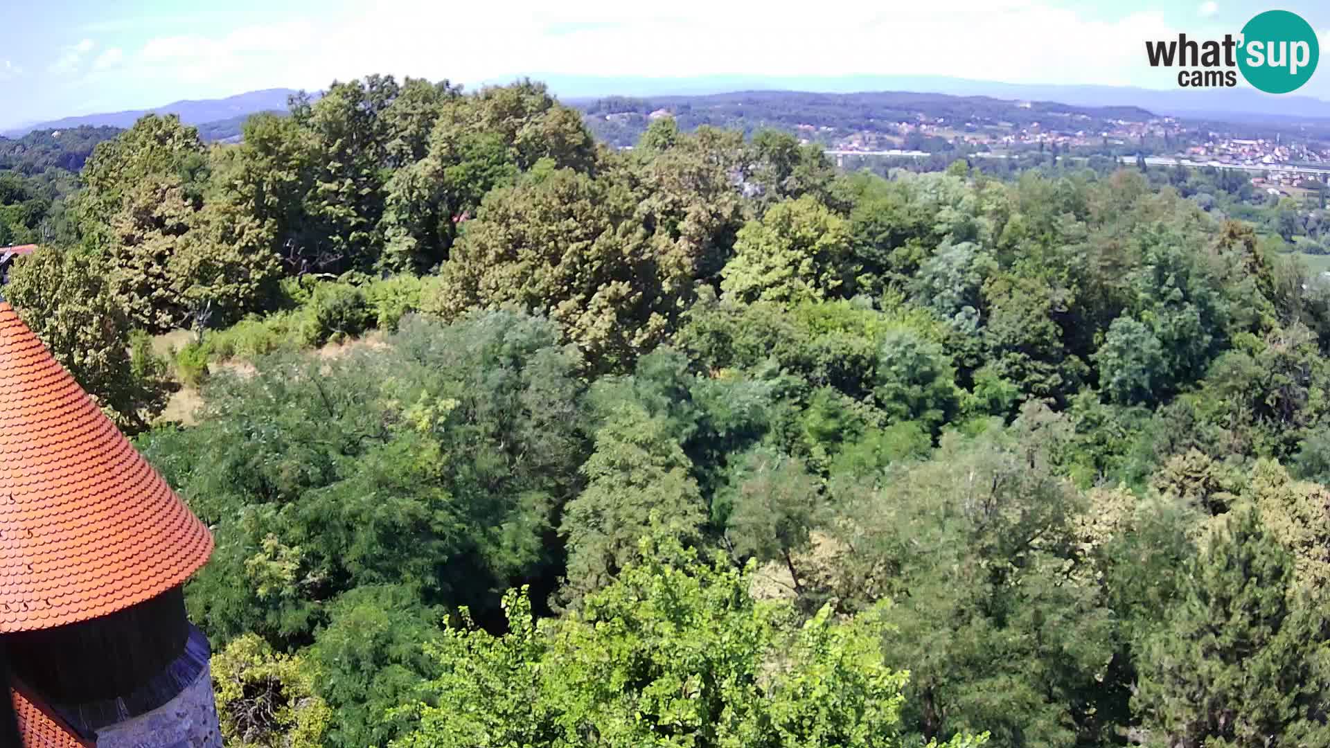 Webcam Karlovac Château Dubovac – Vue en direct de ce monument historique