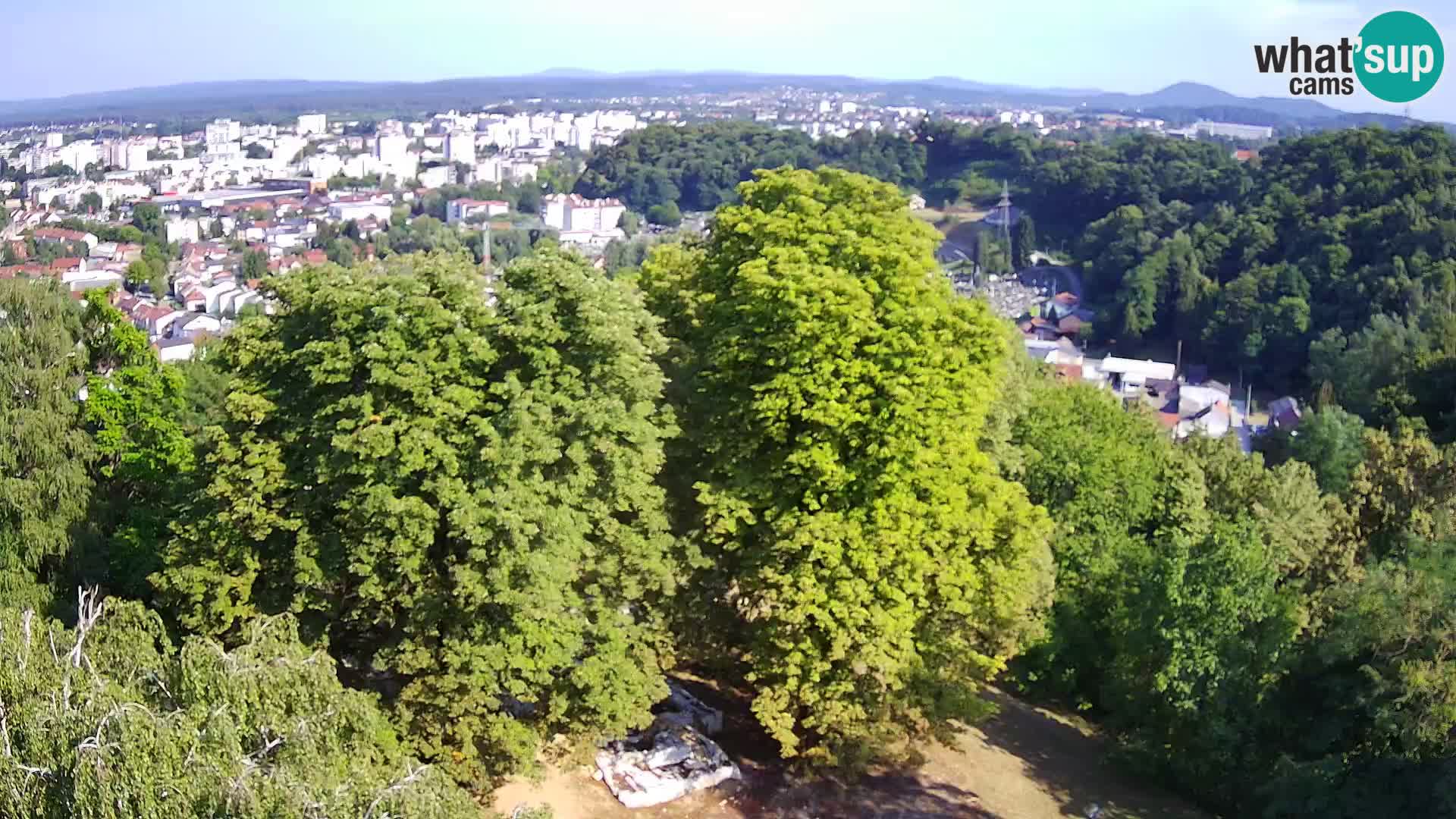 Webcam Karlovac Dubovac Castle – Live View of Karlovac’s Historic Landmark