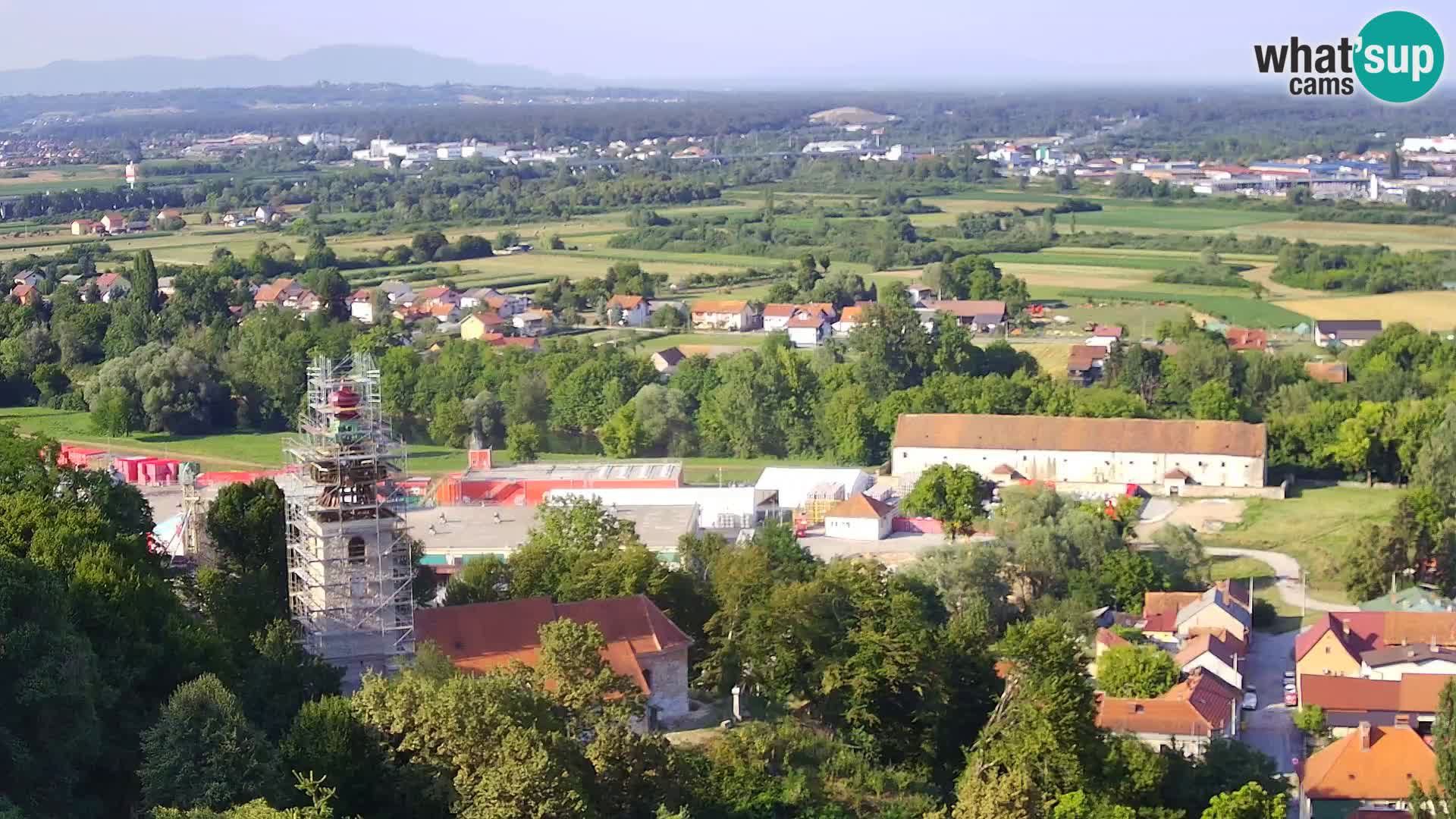 Webcam Karlovac Dubovac Castle – Live View of Karlovac’s Historic Landmark