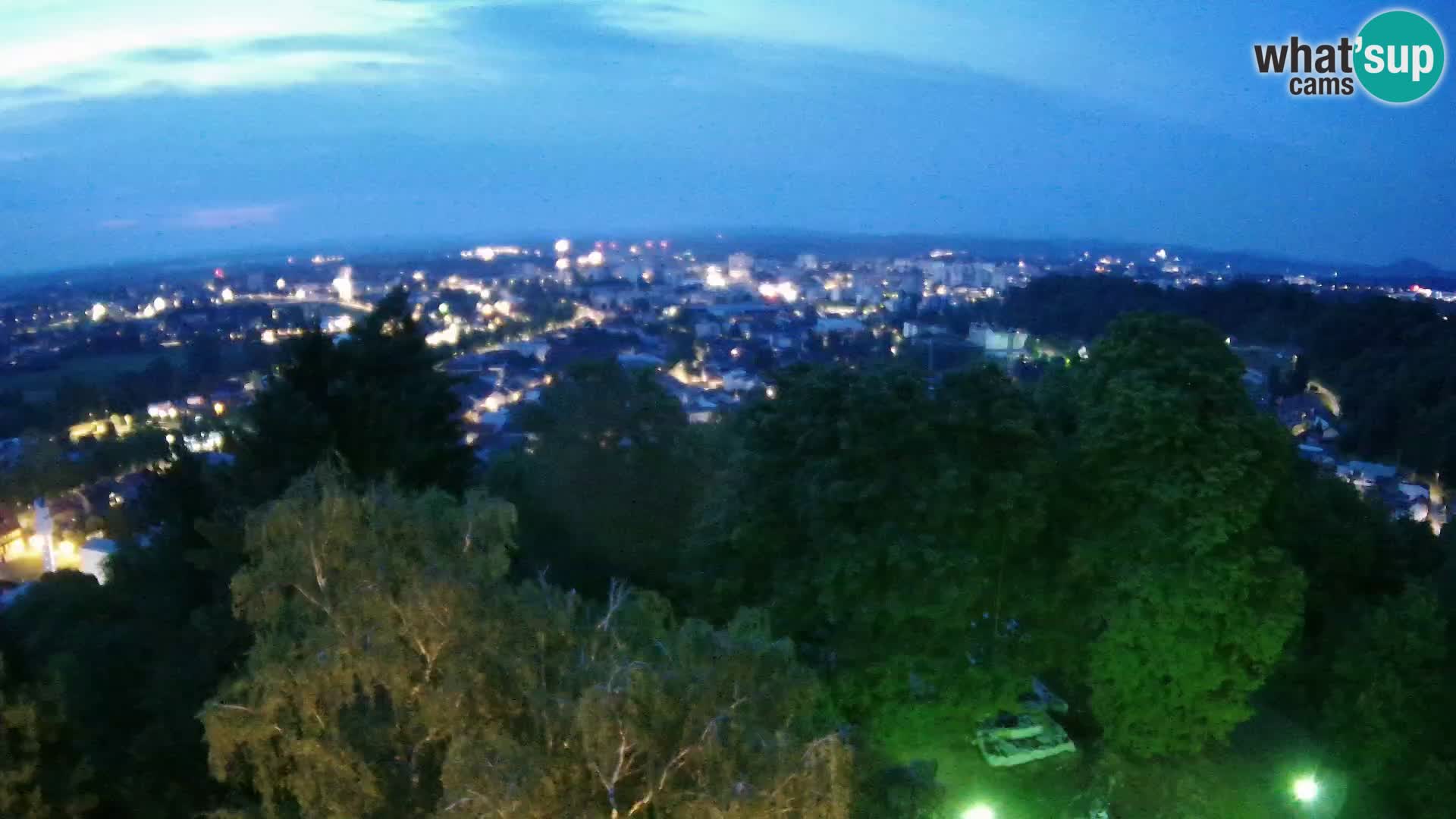 Webcam Karlovac Dubovac Castle – Live View of Karlovac’s Historic Landmark