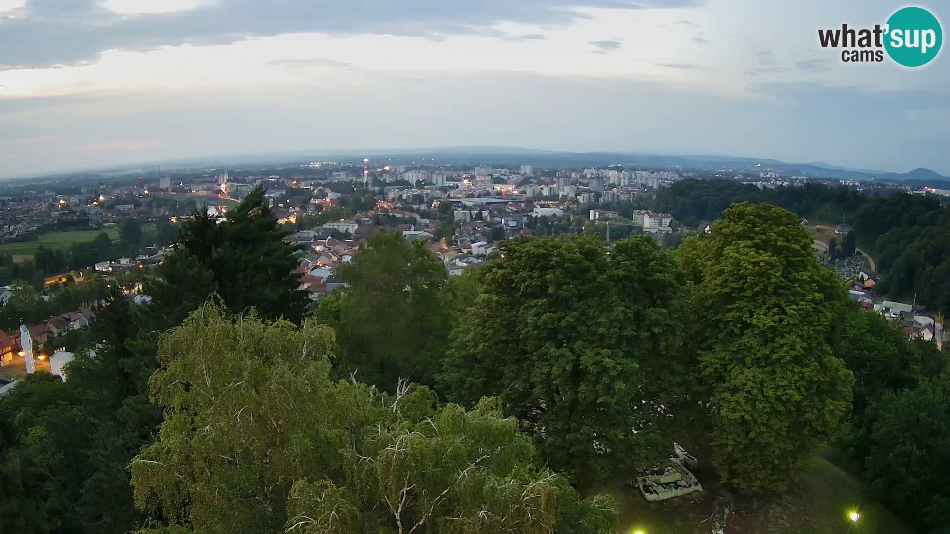 Webcam Karlovac Dubovac Castle – Live View of Karlovac’s Historic Landmark