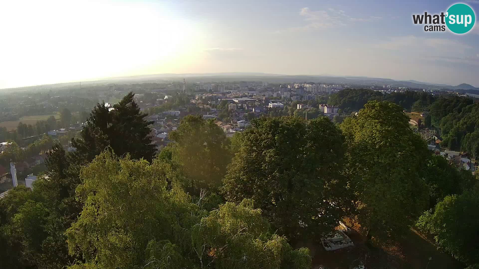Webcam Karlovac Dubovac Castle – Live View of Karlovac’s Historic Landmark