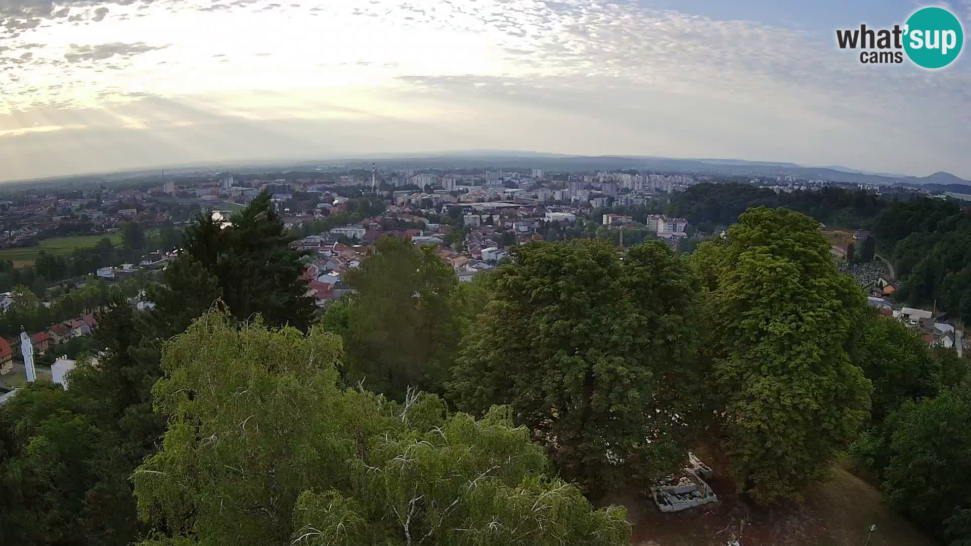Webcam Karlovac Dubovac Castle – Live View of Karlovac’s Historic Landmark