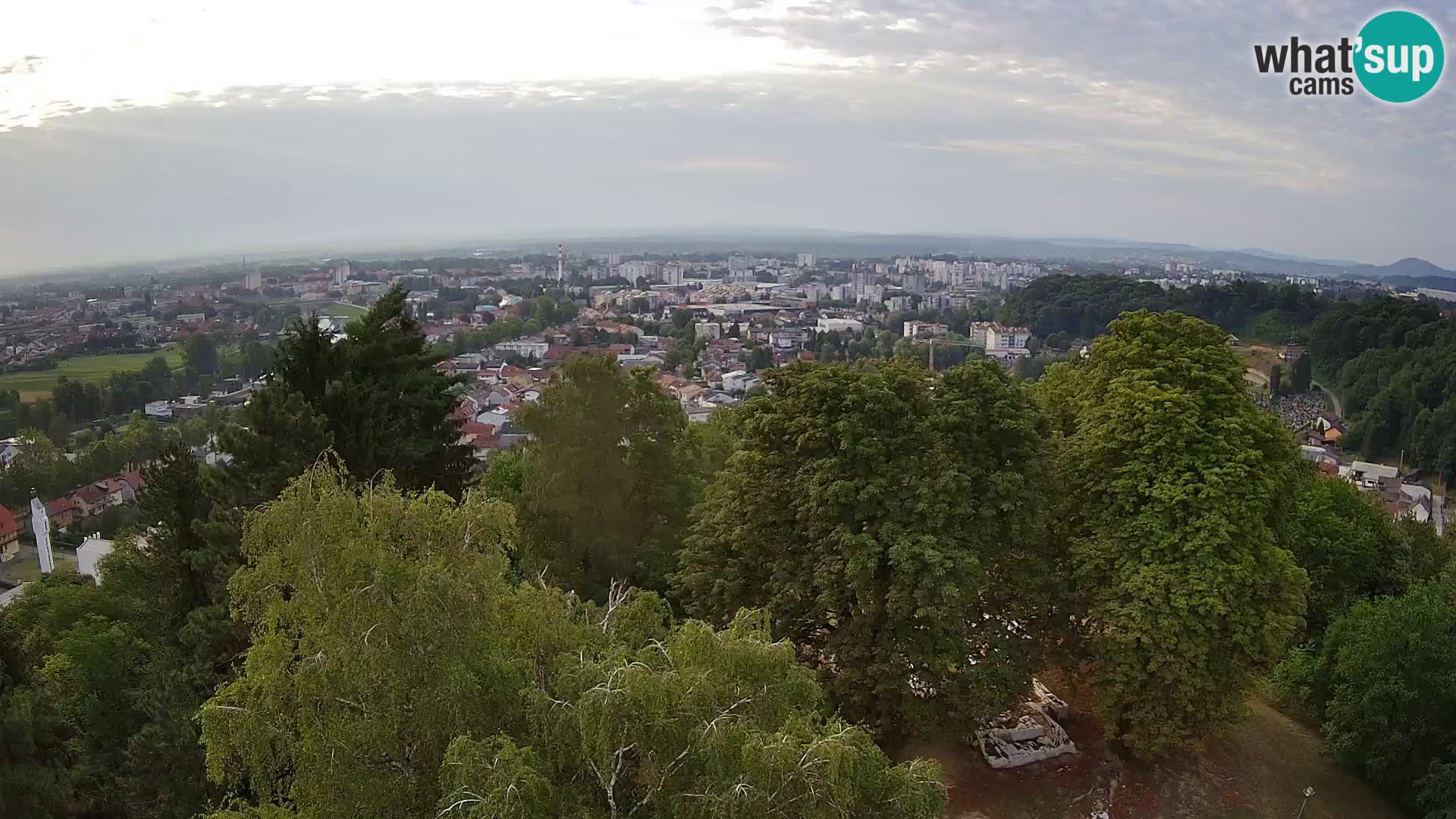 Webcam Karlovac Dubovac Castle – Live View of Karlovac’s Historic Landmark