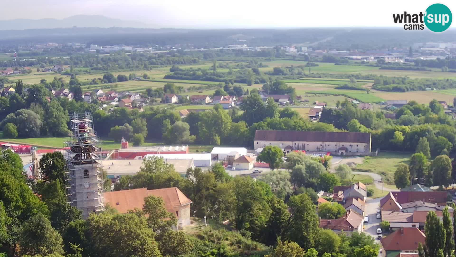 Webcam Karlovac Dubovac Castle – Live View of Karlovac’s Historic Landmark