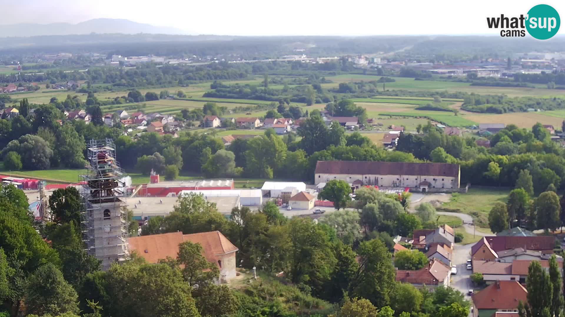 Web kamera Karlovac – Dvorac Dubovac uživo