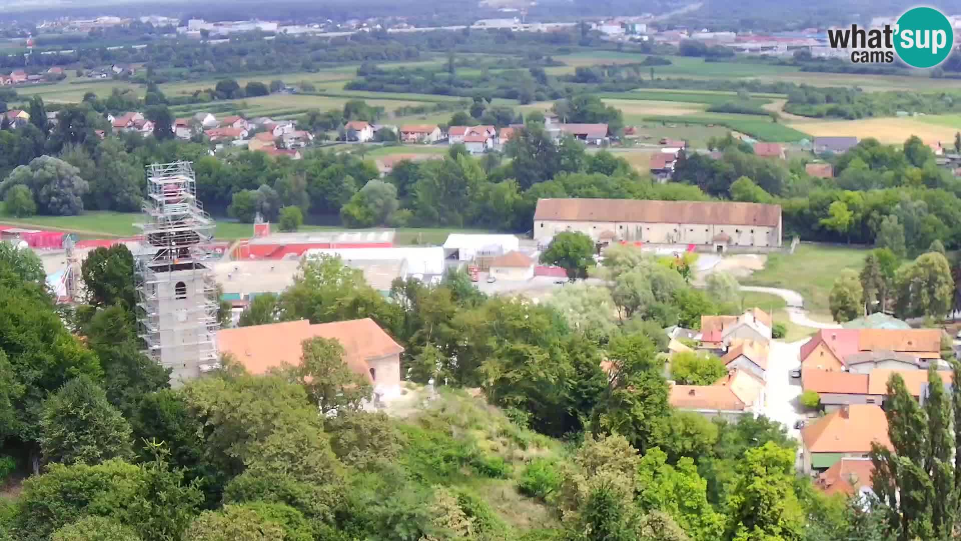 Webcam Karlovac Dubovac Castle – Live View of Karlovac’s Historic Landmark