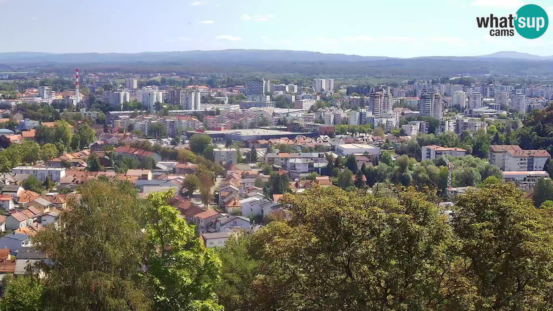 Webcam Karlovac Château Dubovac – Vue en direct de ce monument historique