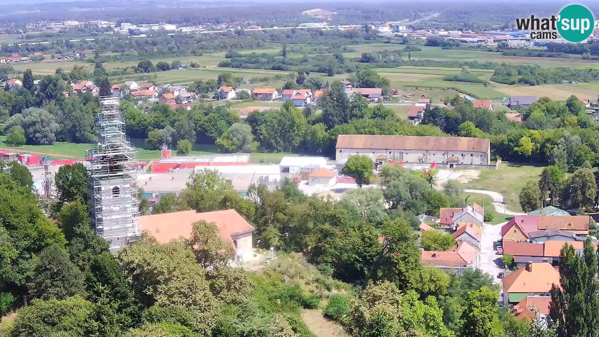 Webcam Karlovac Dubovac Castle – Live View of Karlovac’s Historic Landmark