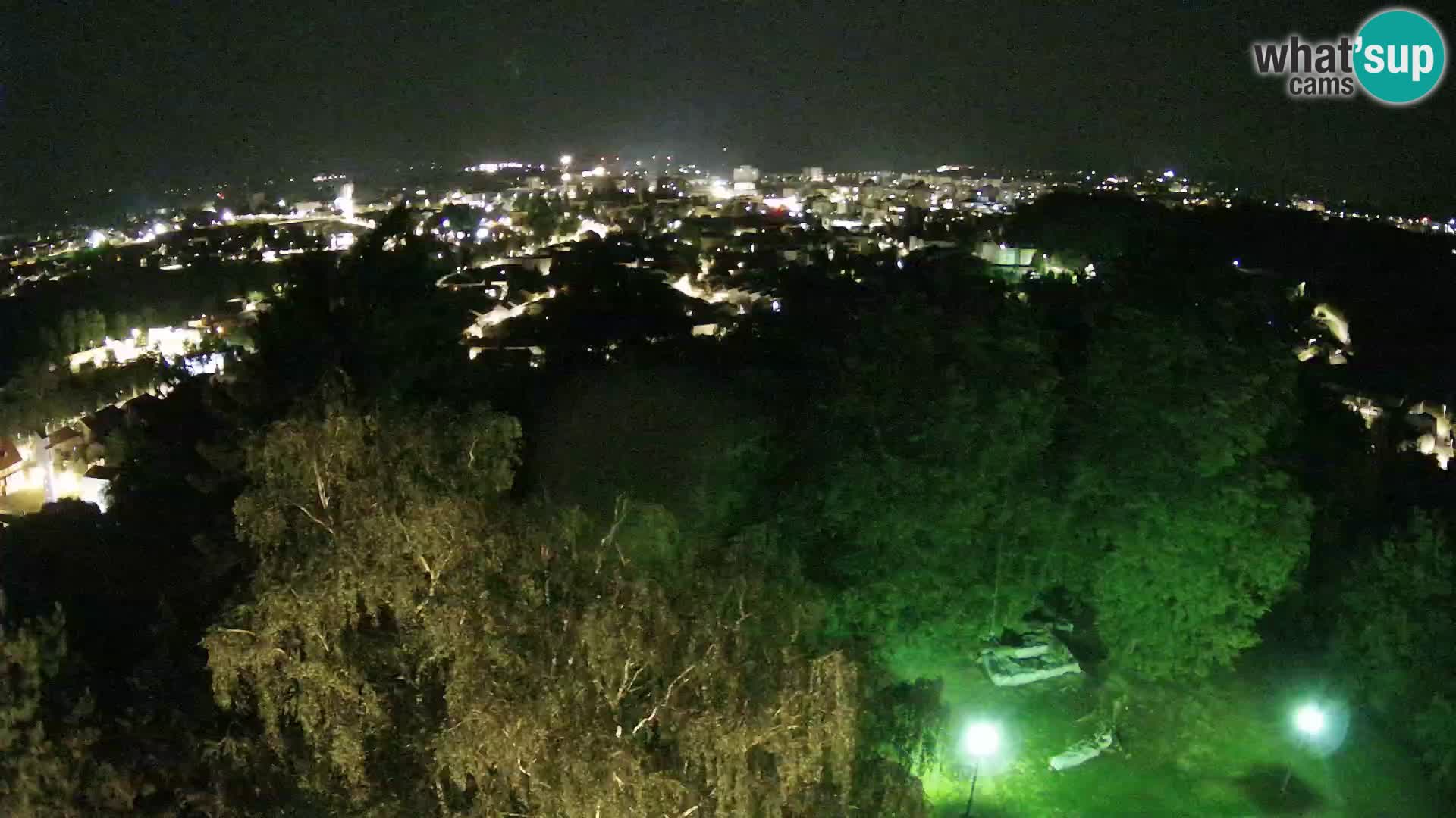 Web kamera Karlovac – Dvorac Dubovac uživo