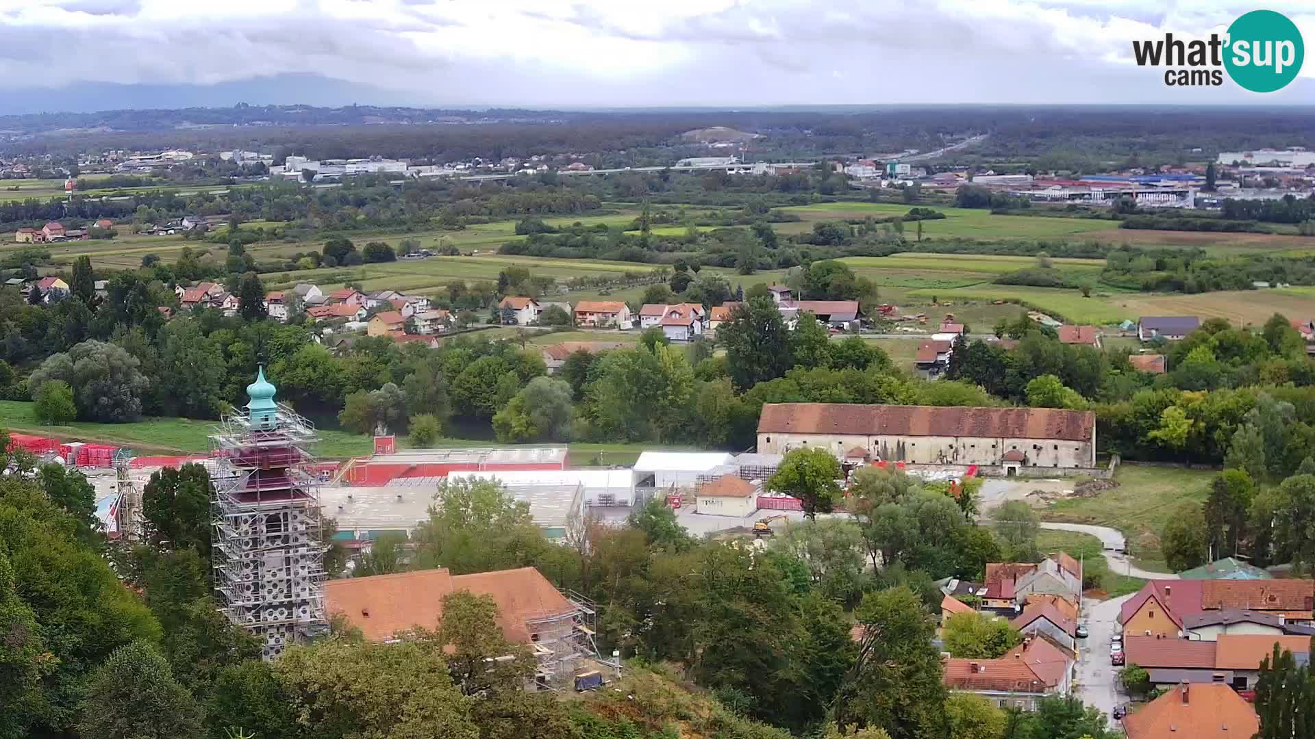 Webcam Karlovac Dubovac Castle – Live View of Karlovac’s Historic Landmark