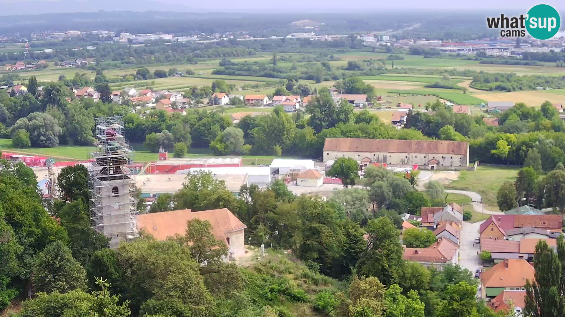 Webcam Karlovac Dubovac Castle – Live View of Karlovac’s Historic Landmark