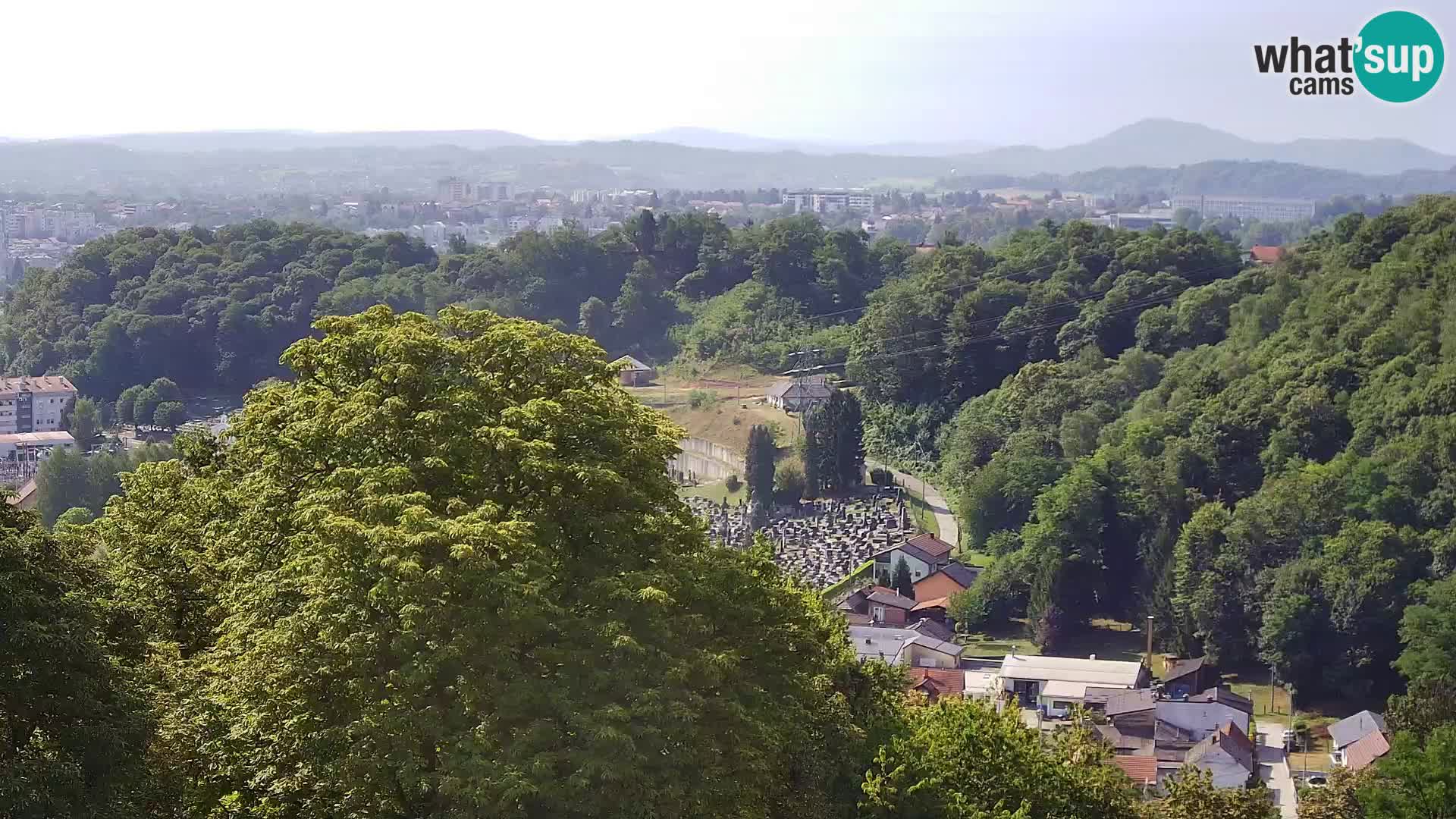 Webcam Karlovac Château Dubovac – Vue en direct de ce monument historique