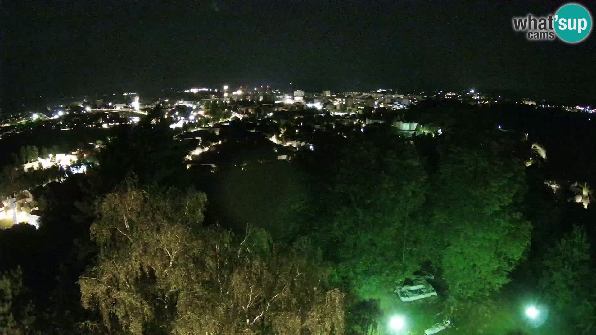 Webcam Karlovac Dubovac Castle – Live View of Karlovac’s Historic Landmark