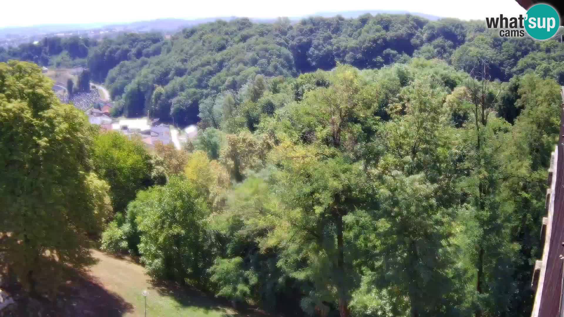 Webcam Karlovac Château Dubovac – Vue en direct de ce monument historique