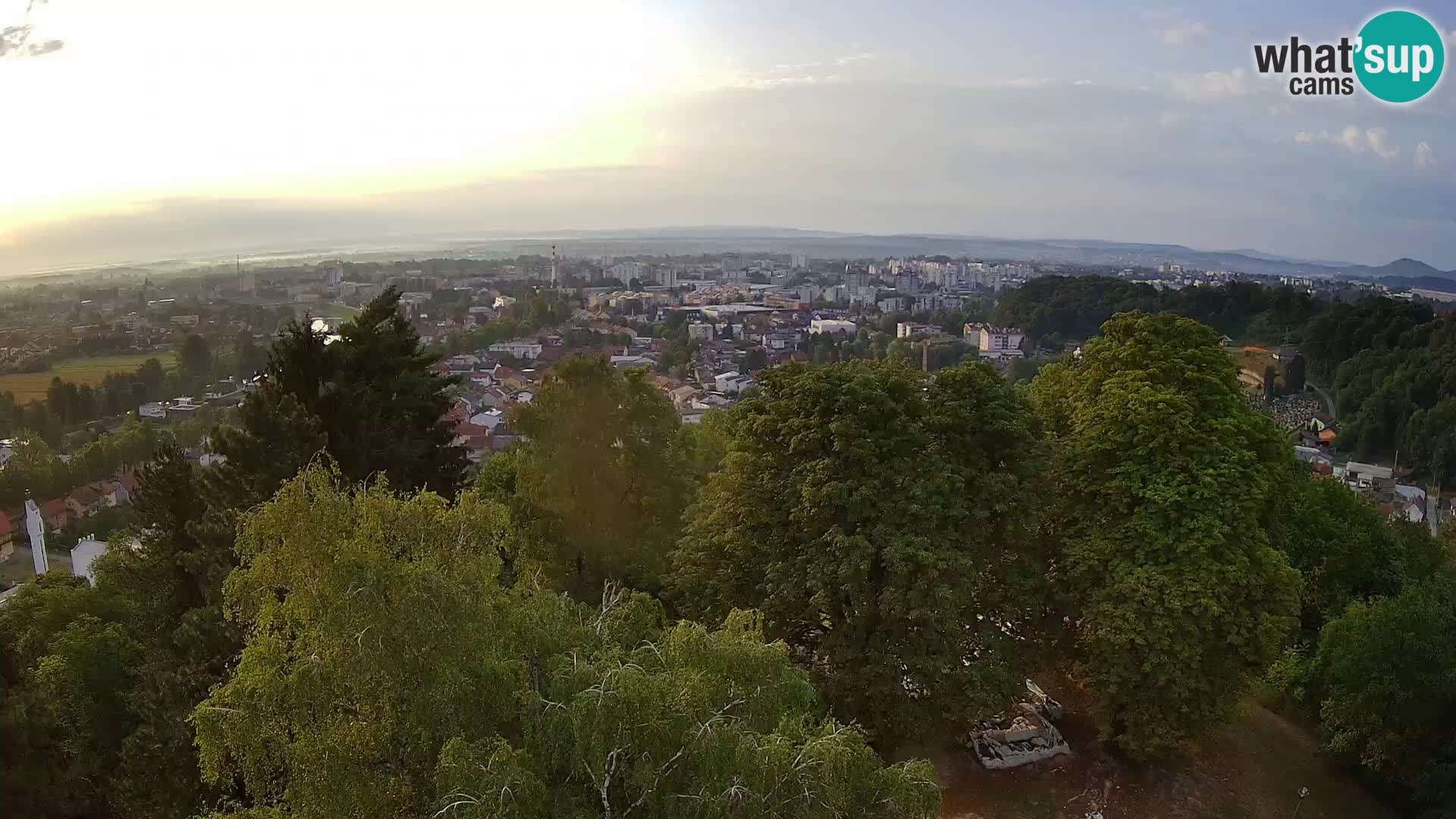 Webcam Karlovac Dubovac Castle – Live View of Karlovac’s Historic Landmark