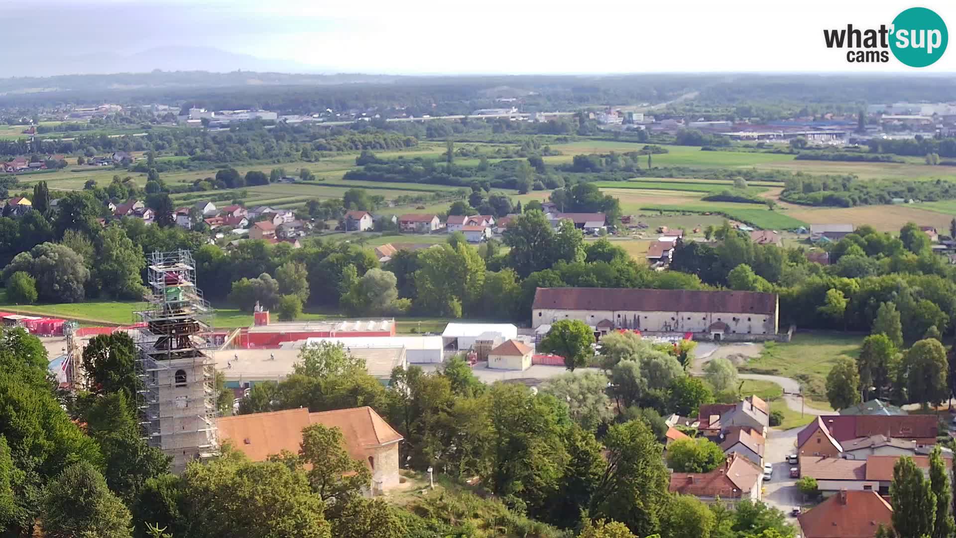 Webcam Castello Dubovac Karlovac – Vista Live sul Castello Storico