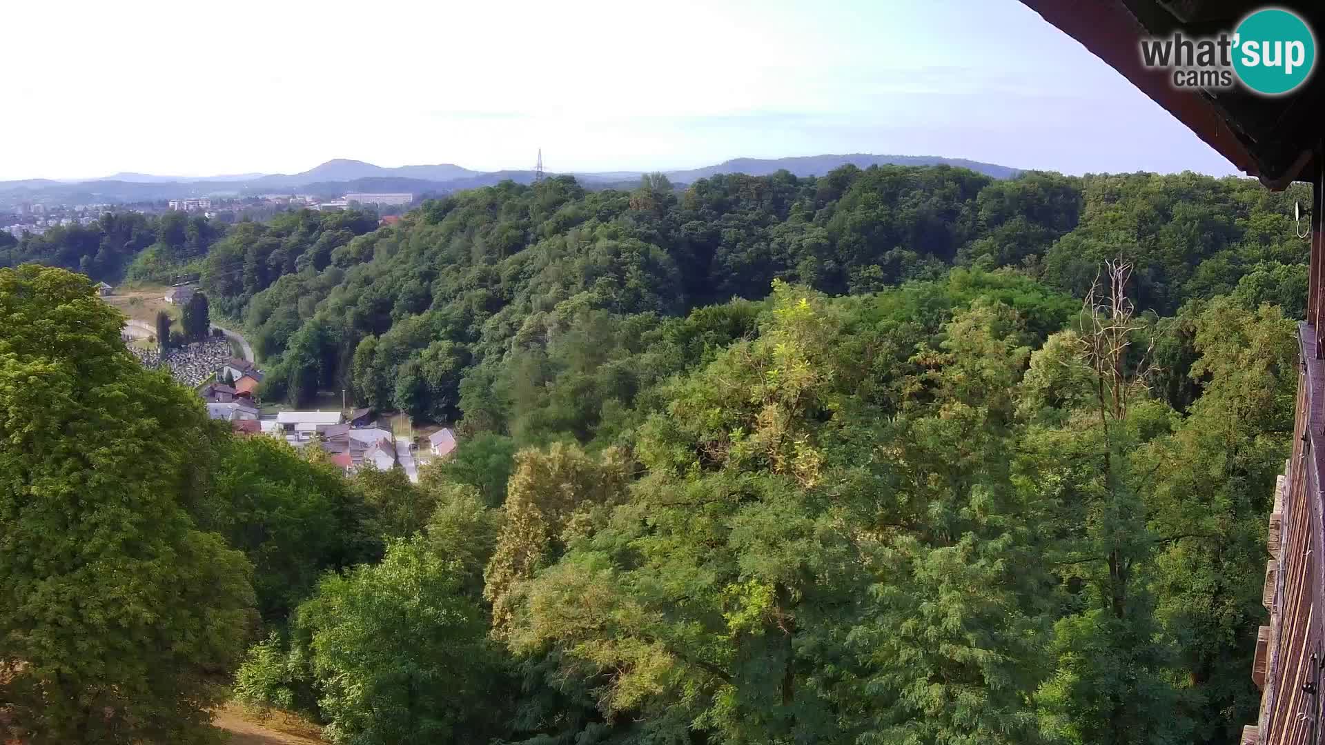 Webcam Karlovac Dubovac Castle – Live View of Karlovac’s Historic Landmark
