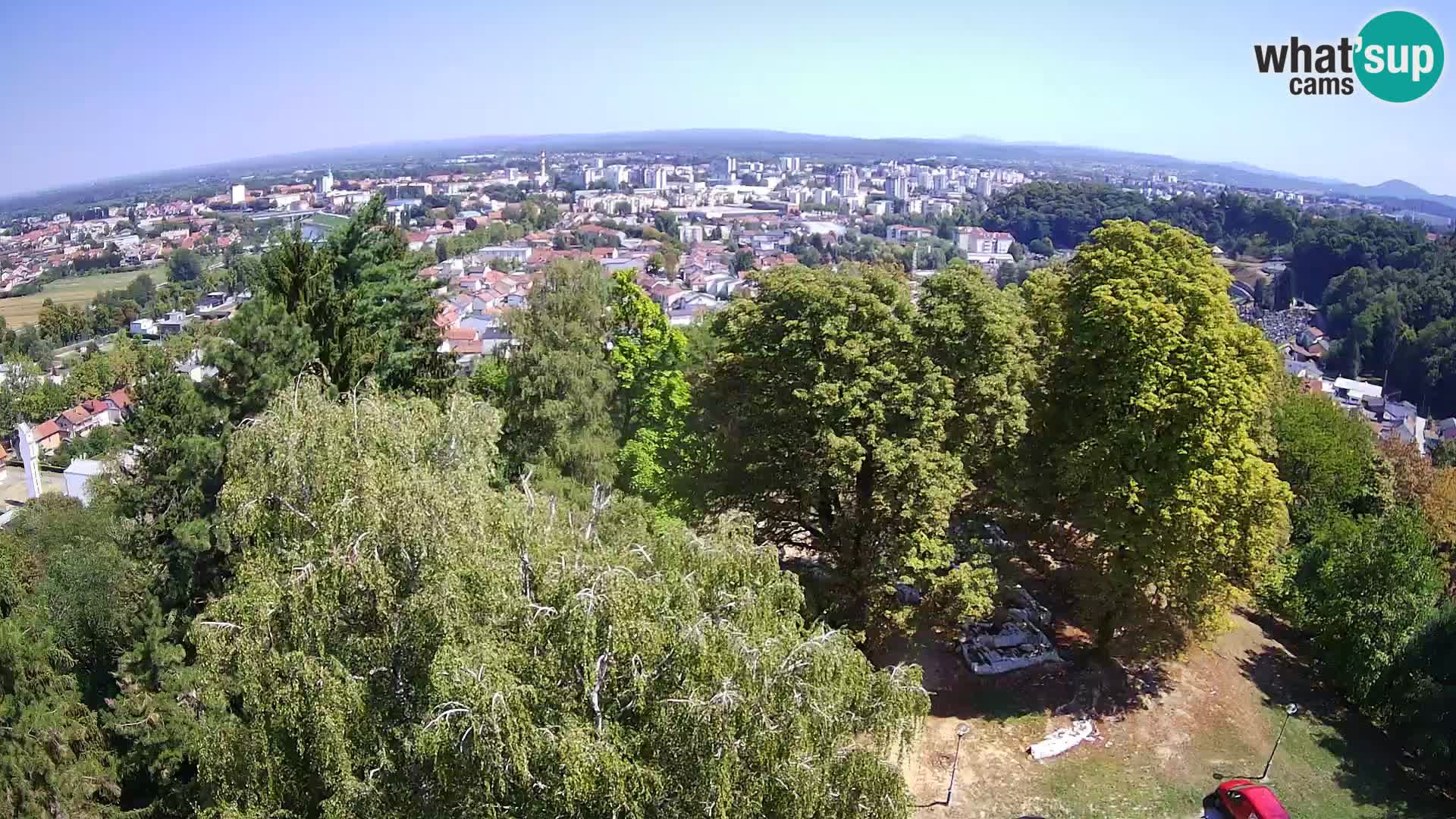 Webcam Karlovac Dubovac Castle – Live View of Karlovac’s Historic Landmark