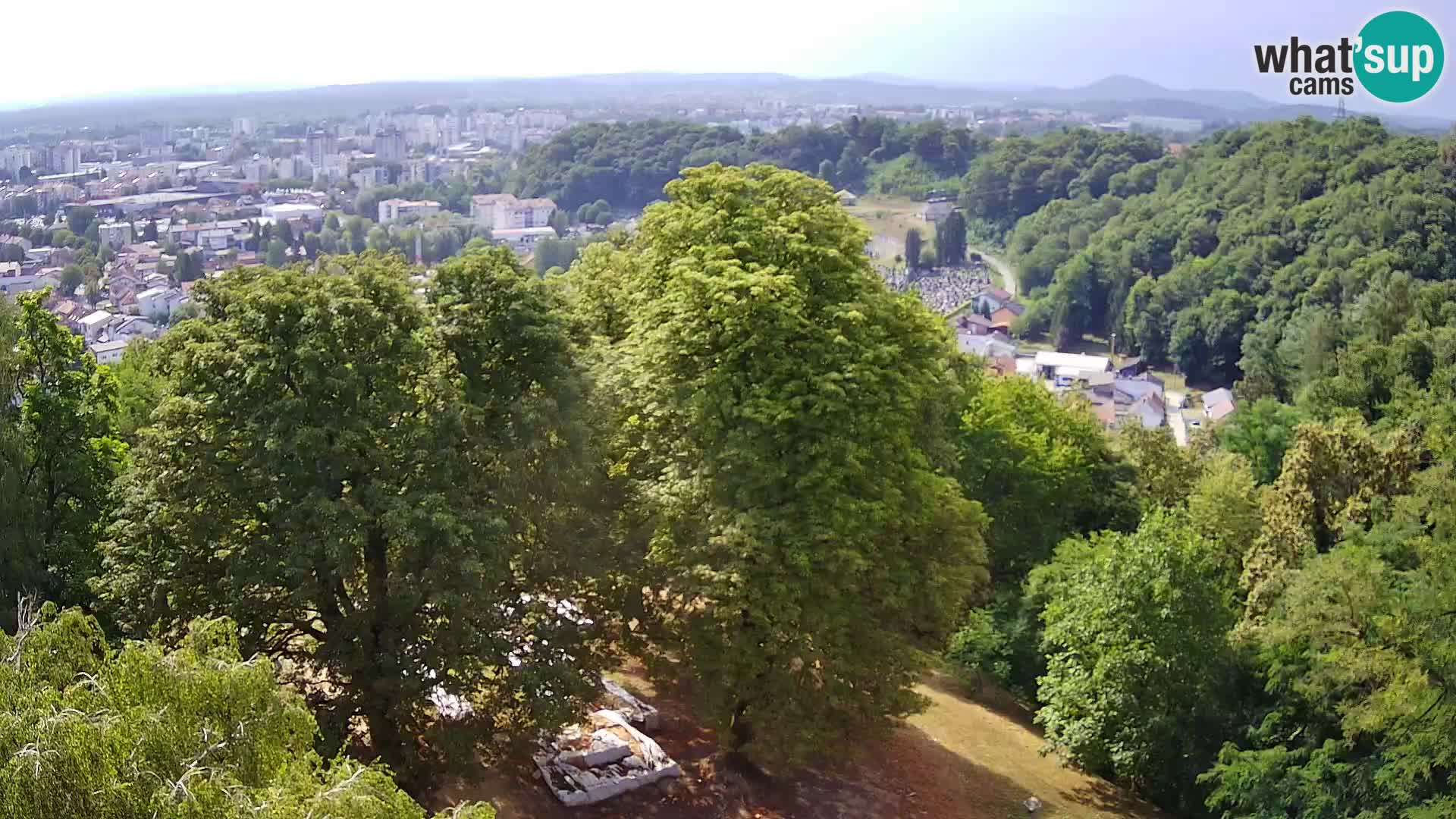 Webcam Castillo Dubovac Karlovac – Vista en directo del histórico castillo