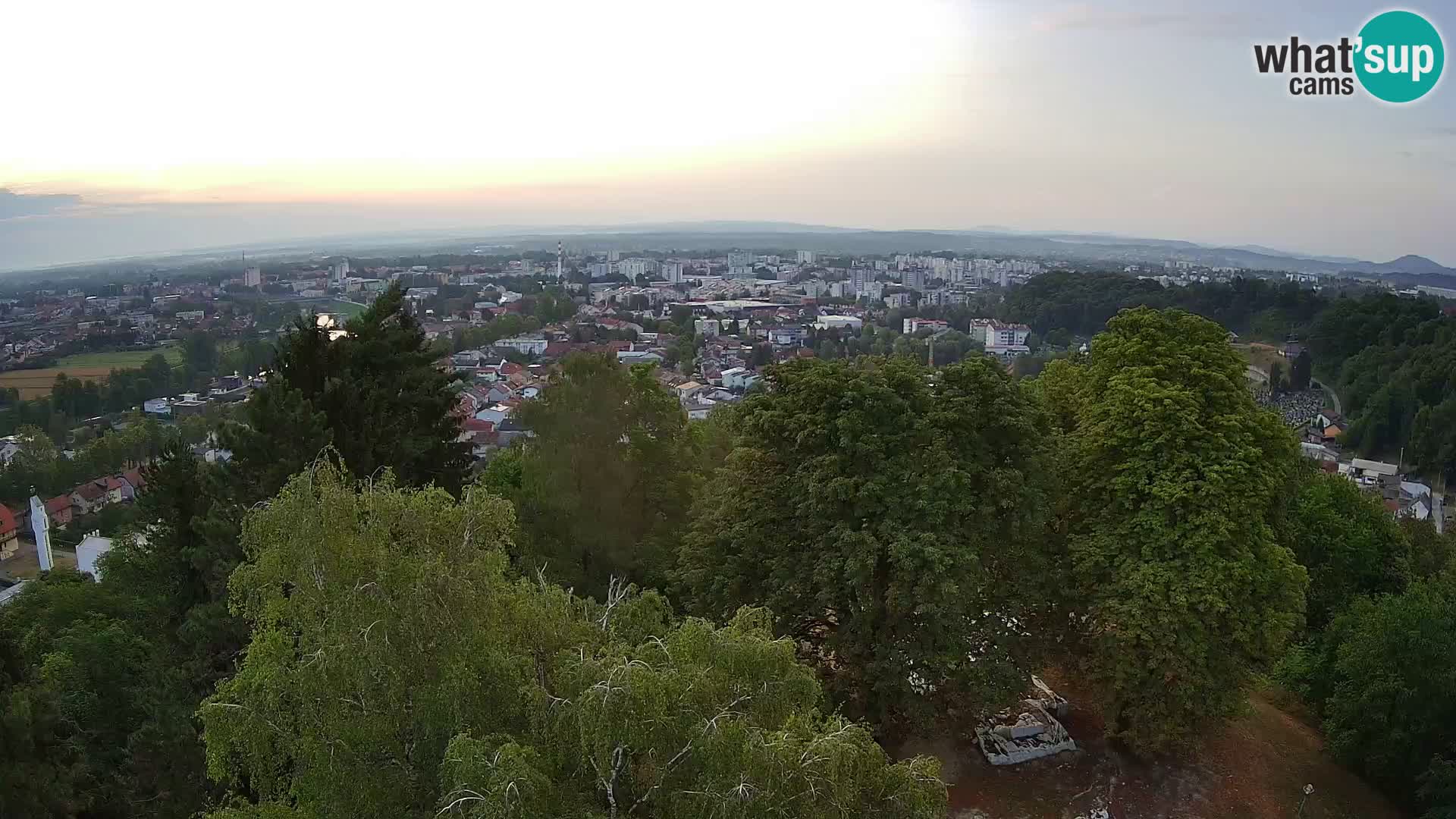 Webcam Karlovac Dubovac Castle – Live View of Karlovac’s Historic Landmark