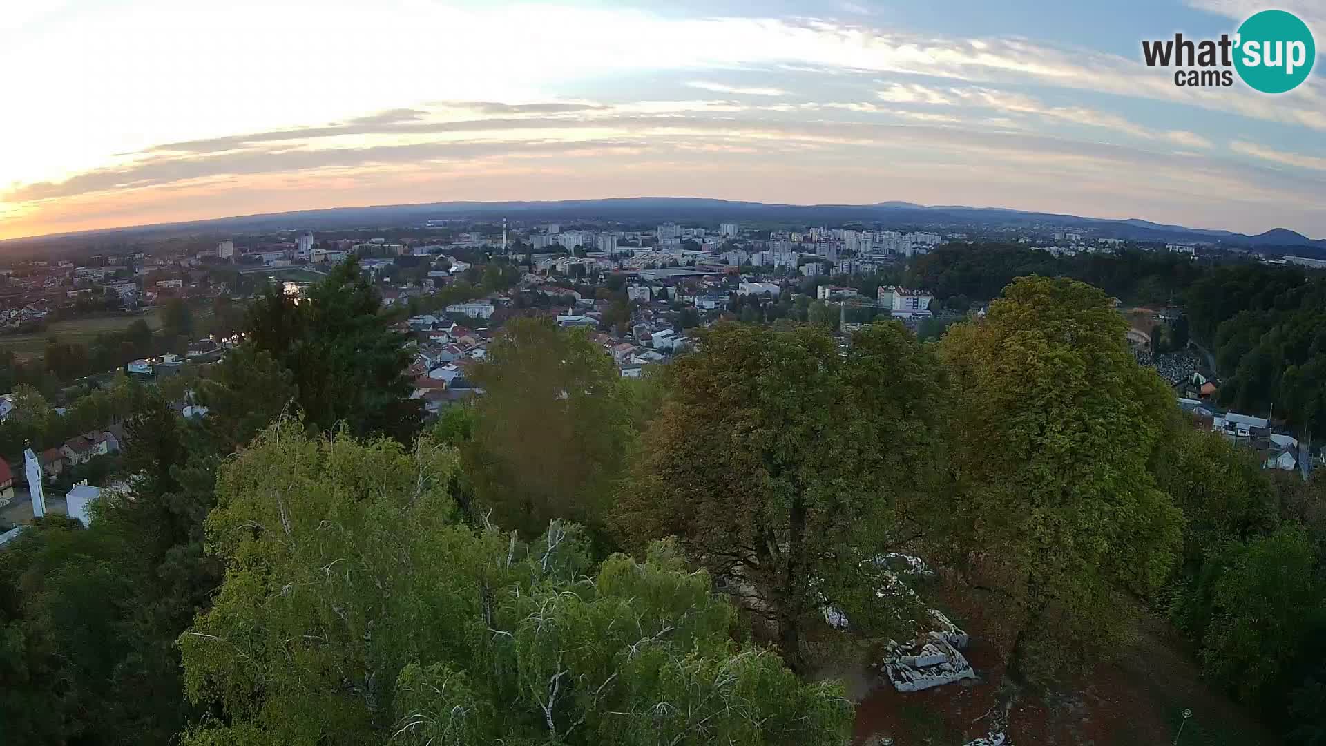 Webcam Karlovac Château Dubovac – Vue en direct de ce monument historique
