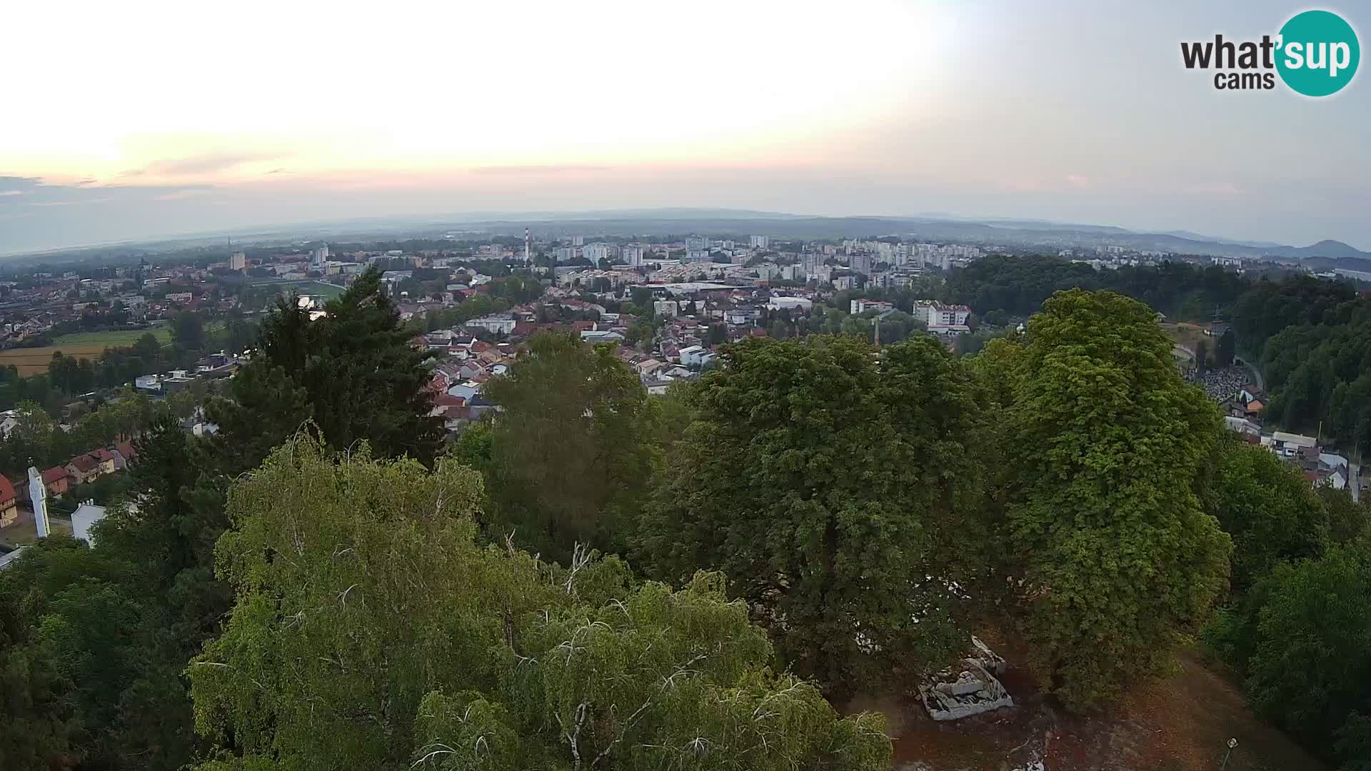 Webcam Karlovac Château Dubovac – Vue en direct de ce monument historique