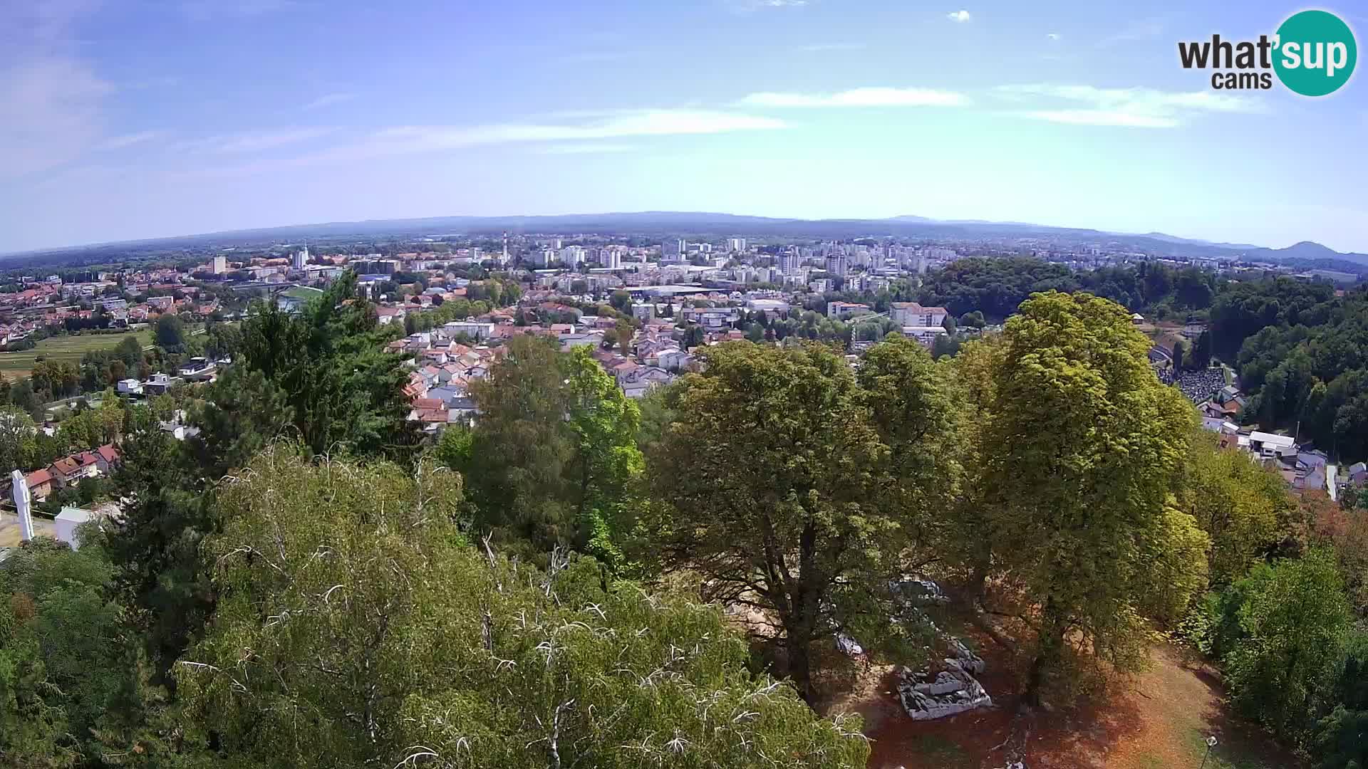Webcam Karlovac Château Dubovac – Vue en direct de ce monument historique