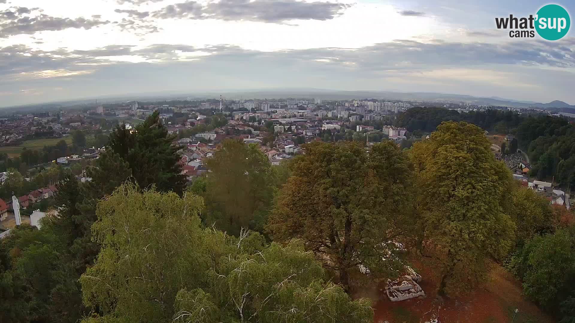 Webcam Karlovac Dubovac Castle – Live View of Karlovac’s Historic Landmark