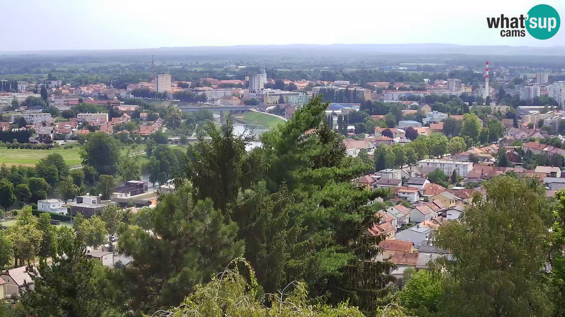 Web kamera Karlovac – Dvorac Dubovac uživo
