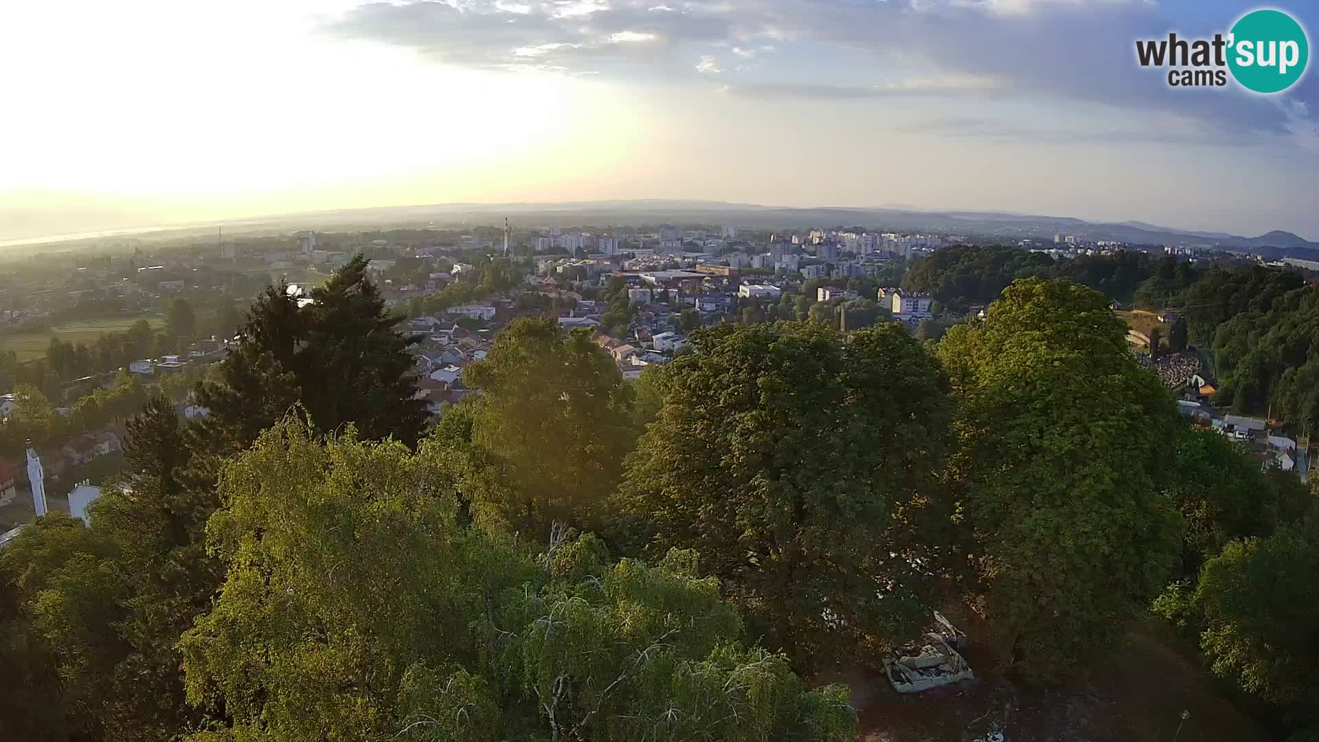 Webcam Karlovac Château Dubovac – Vue en direct de ce monument historique