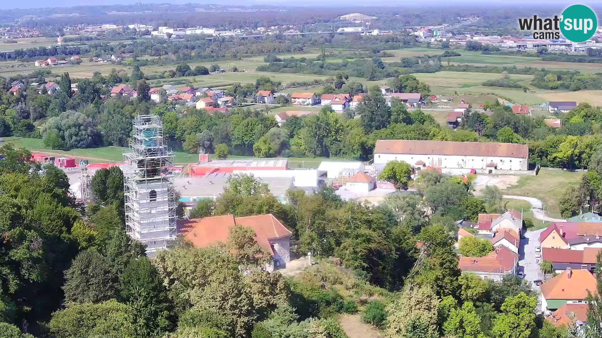 Webcam Castello Dubovac Karlovac – Vista Live sul Castello Storico