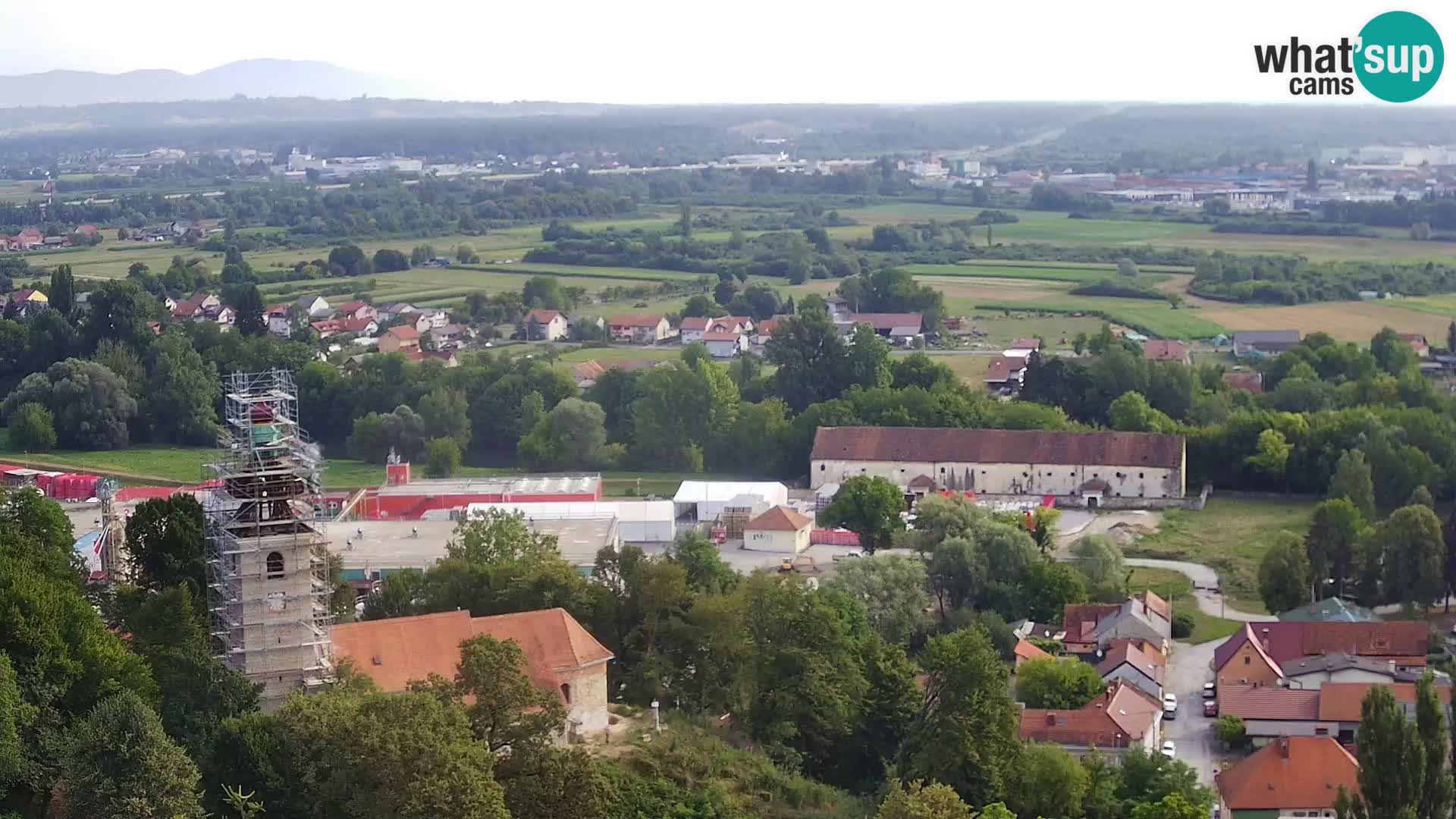 Webcam Karlstadt Burg Dubovac – Liveblick auf das historische Wahrzeichen