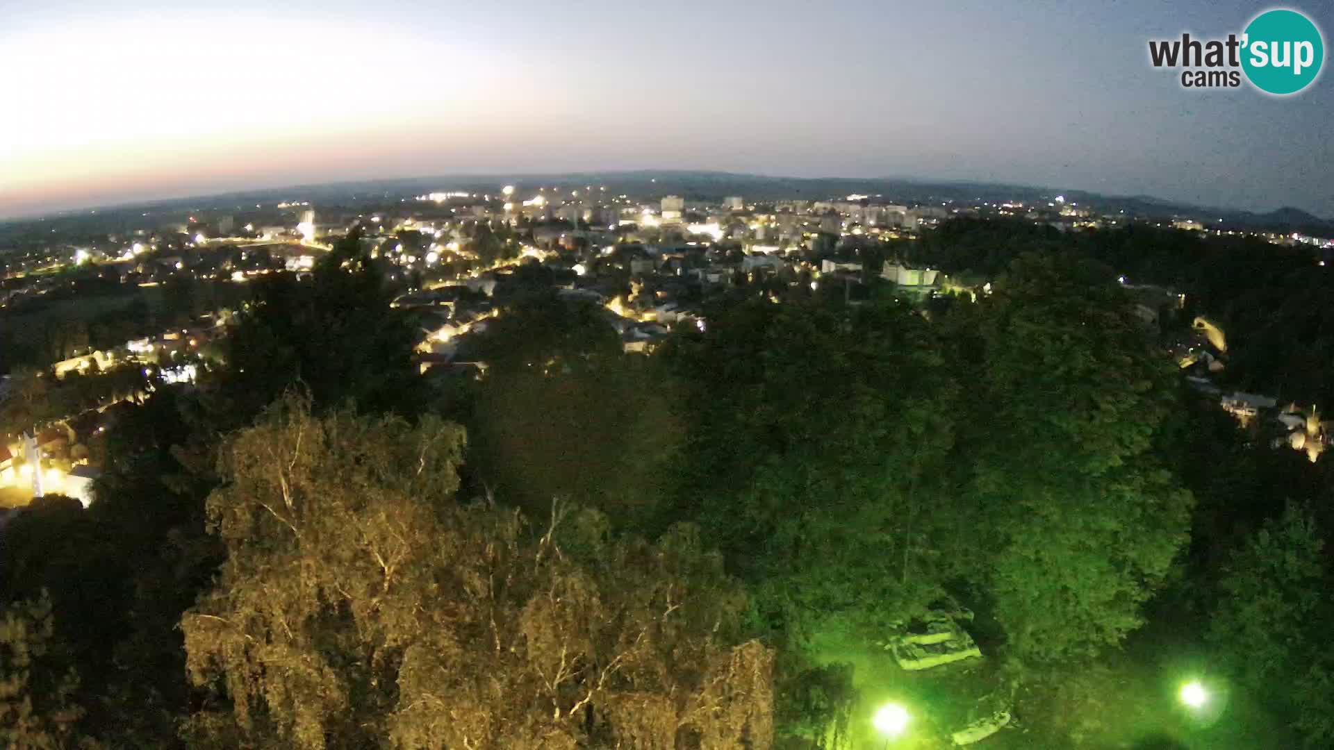 Webcam Karlovac Château Dubovac – Vue en direct de ce monument historique