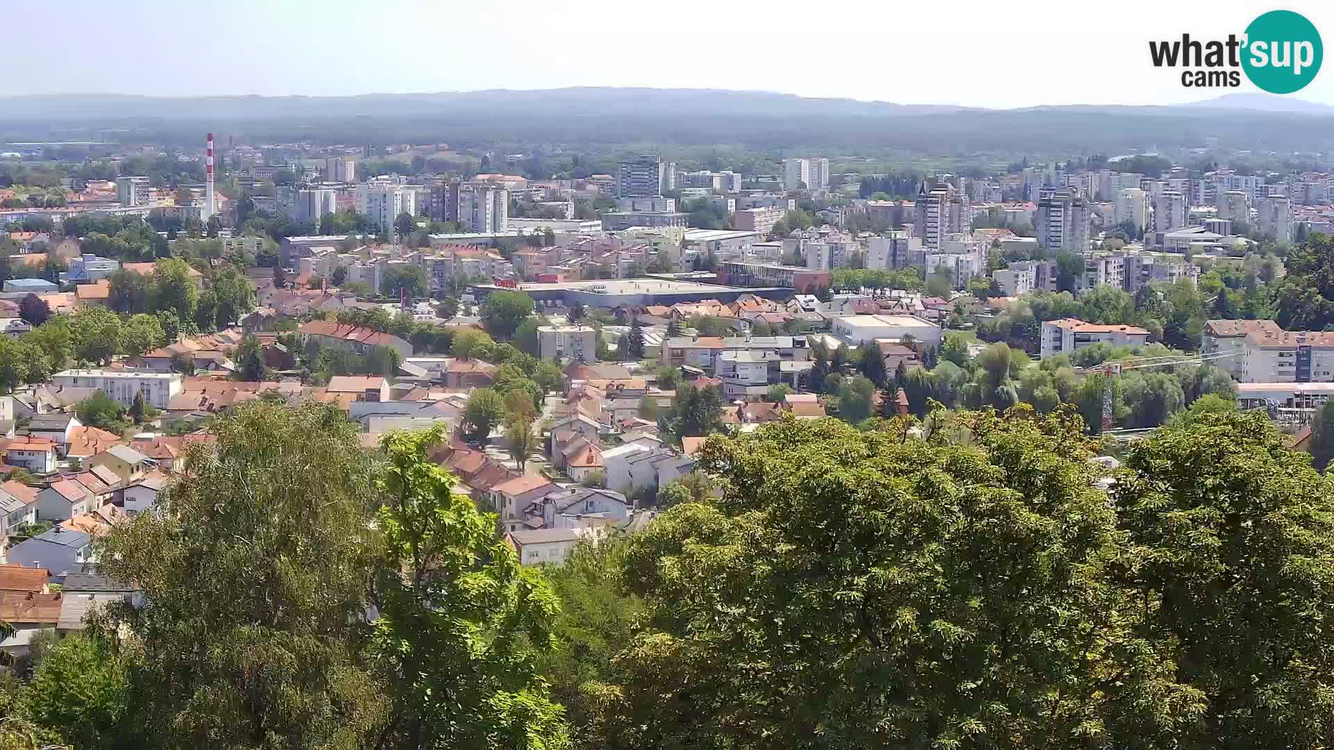 Webcam Karlovac Château Dubovac – Vue en direct de ce monument historique
