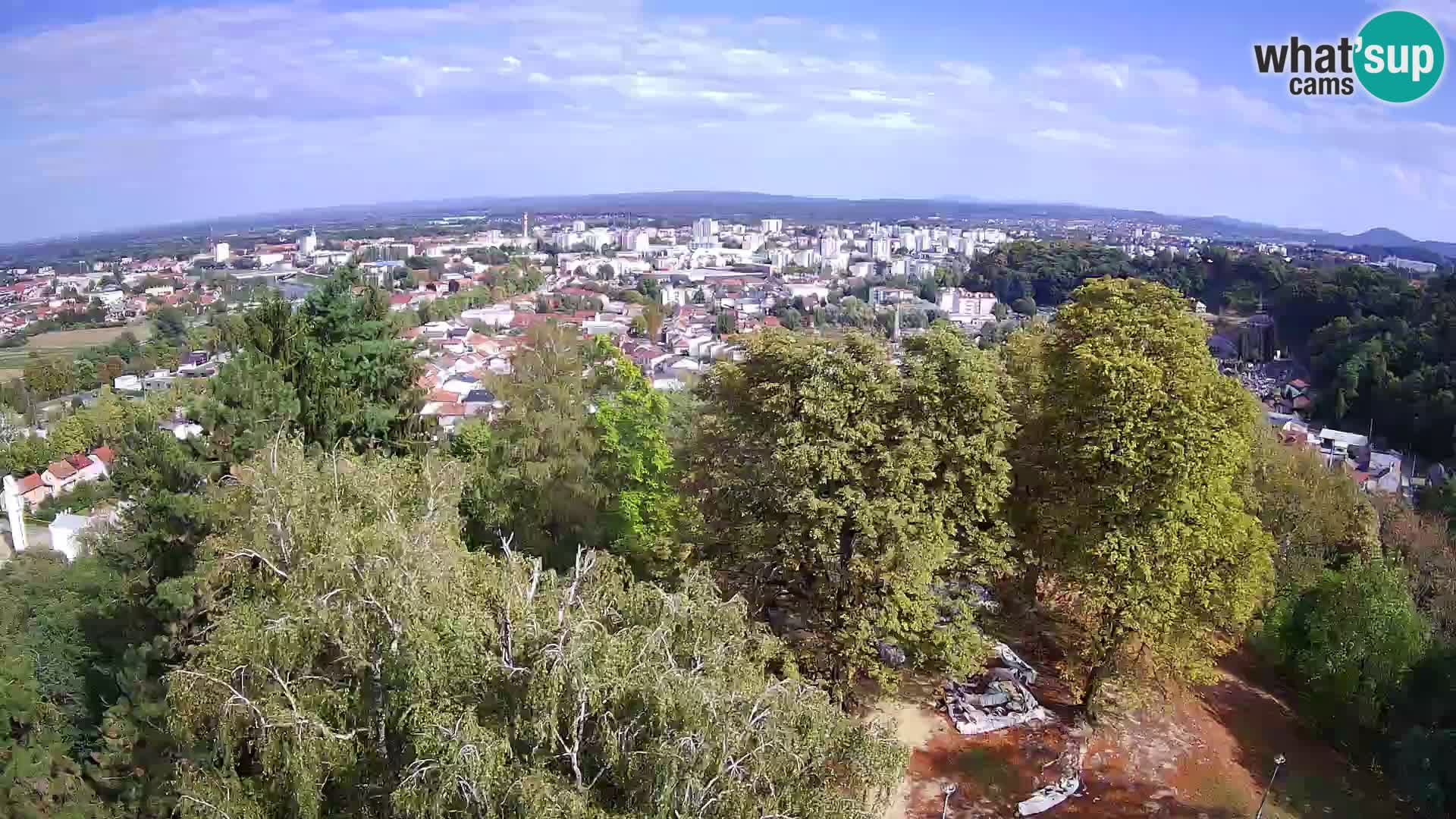 Webcam Karlovac Château Dubovac – Vue en direct de ce monument historique